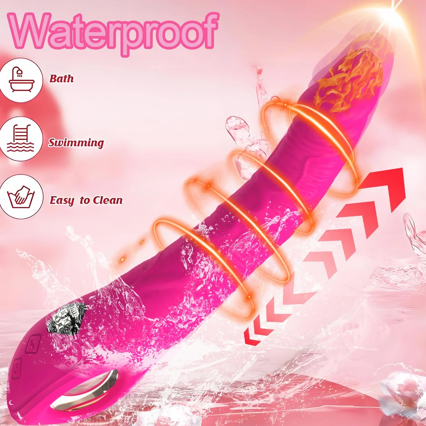 Vibratoreper Donna Professionale Wireless Punto G Squirting Sexytoysys Coppia Ovetto Vibrante Telecomando Sex Toys Vibratore per Uomo Sex Toy Vibratoriper Donne Dildo Realistico 8 Modalità, A26050603