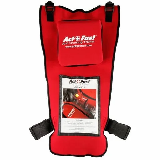 Act-Fast Dispositivo di Emergenza per Adulti con Backshot, Gilet di Allenamento Regolabile per Primo Soccorso