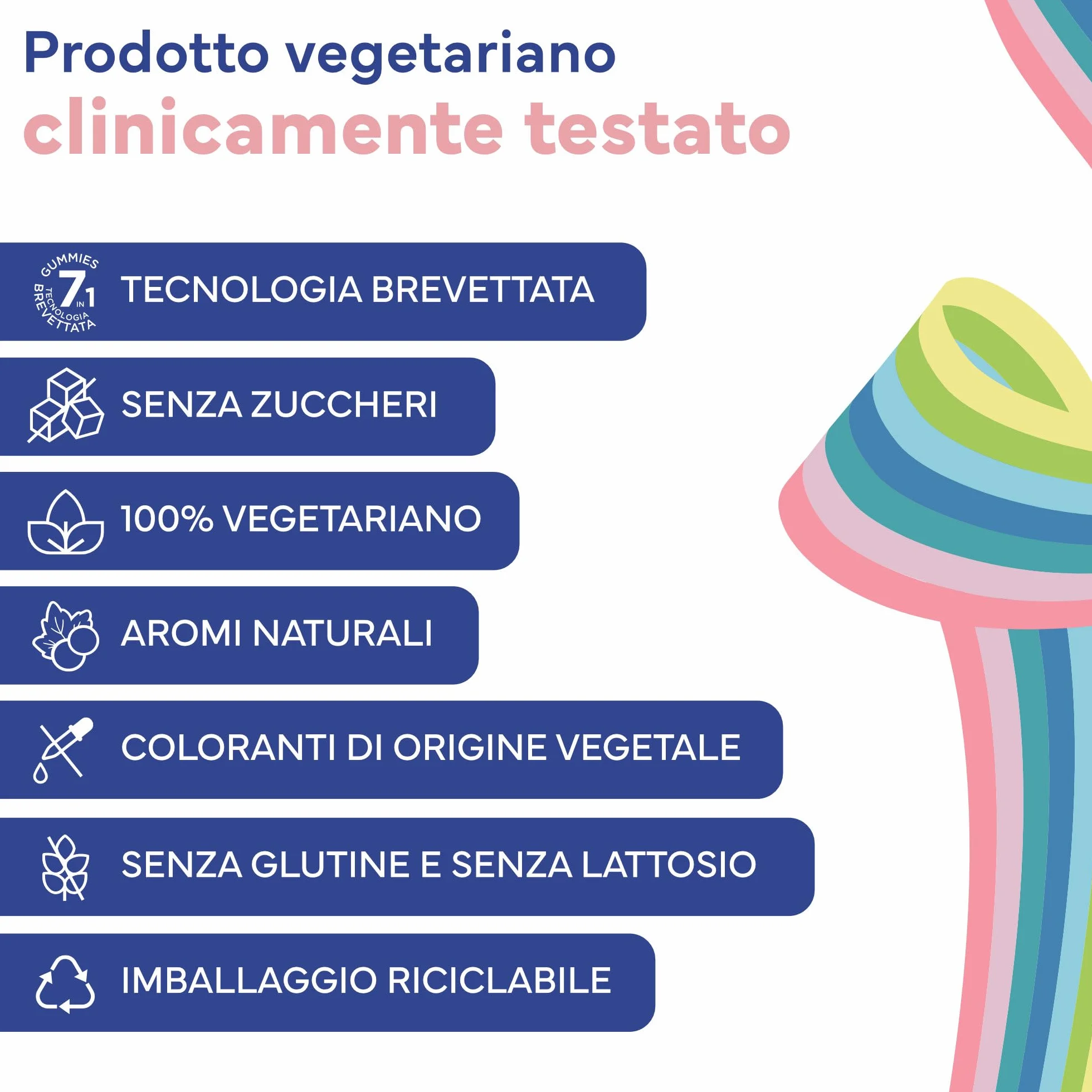 UPSA x Nourished Collagene Skin Lift 30 Gummies Integratore Alimentare con Acido Ialuronico ed Elastina