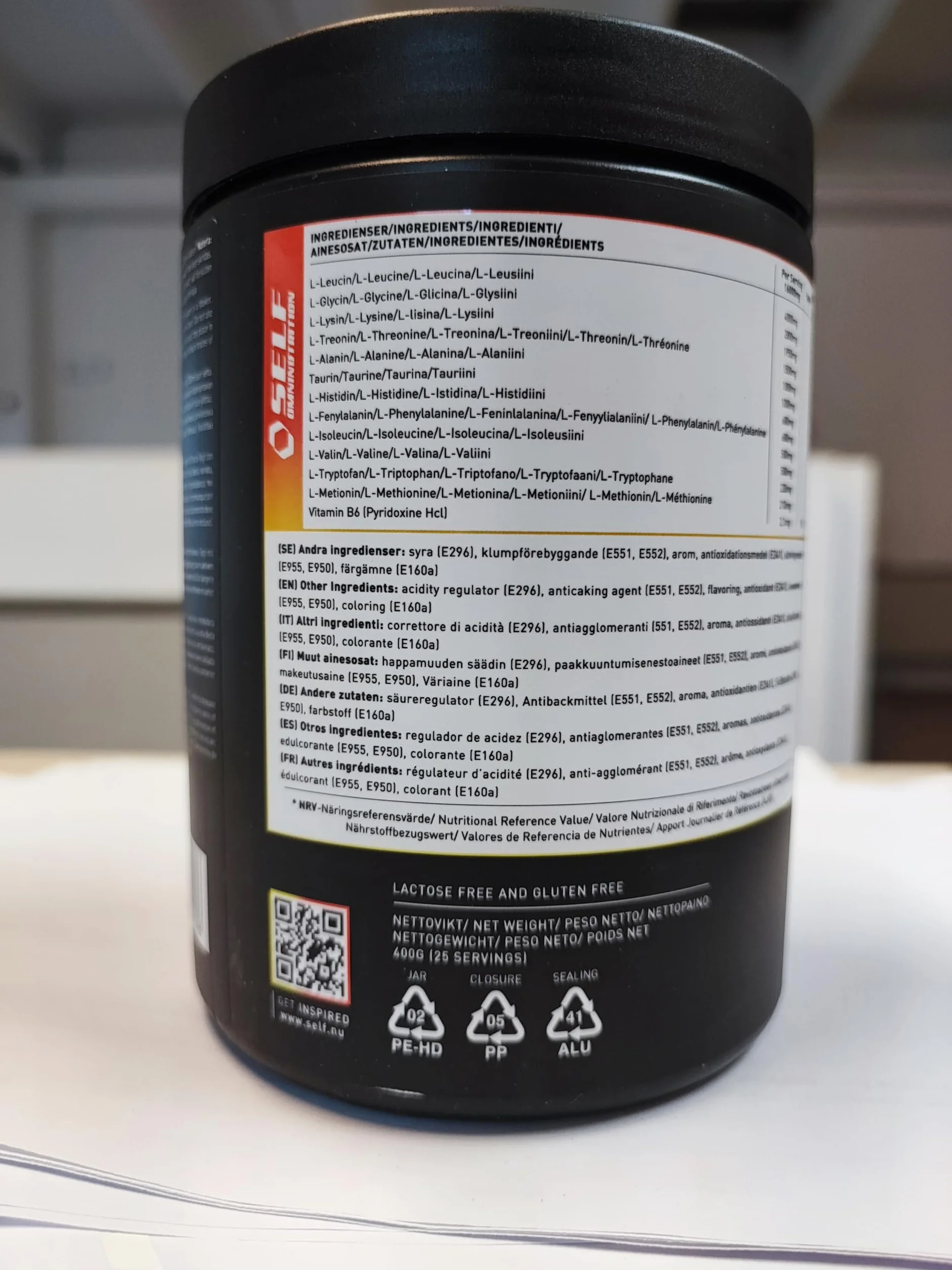 SELF OMNINUTRITION EAA PRO 400 GR Tropical
