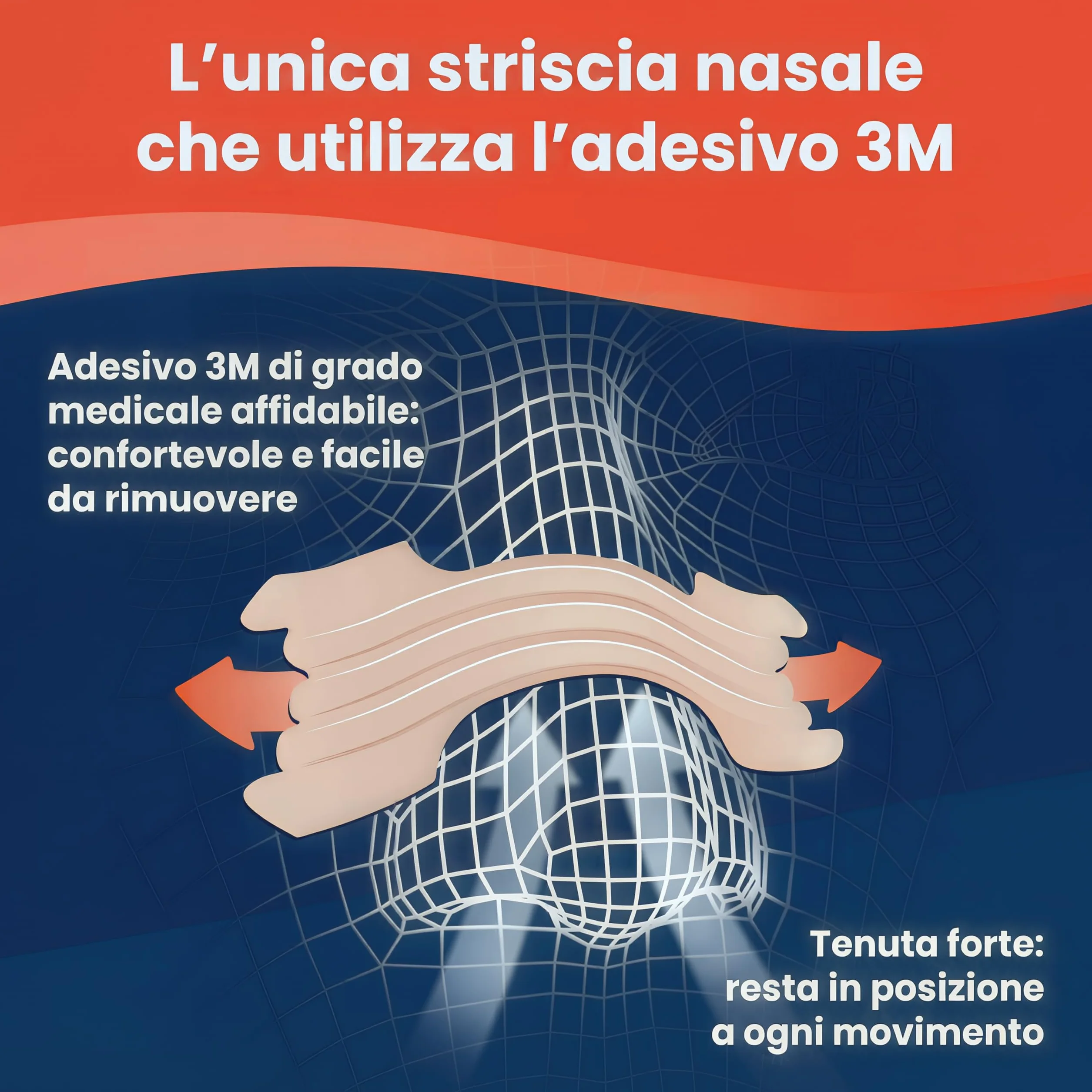 Breathe Right Cerottini Nasali Classici Extra Forti Strisce Nasali Ultra-Resistenti 10 Pezzi