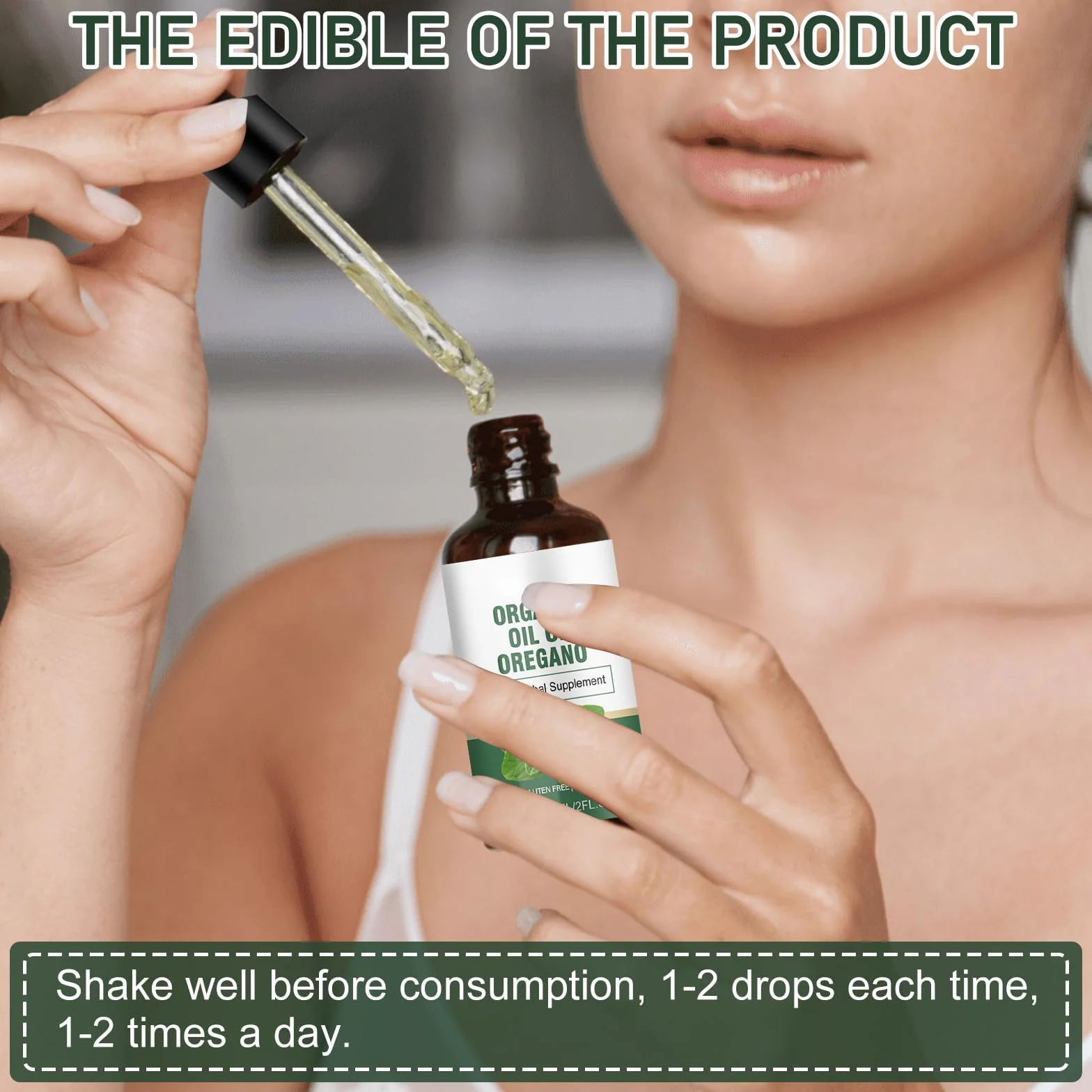 Olio di origano biologico 59 ml per bambini e adulti