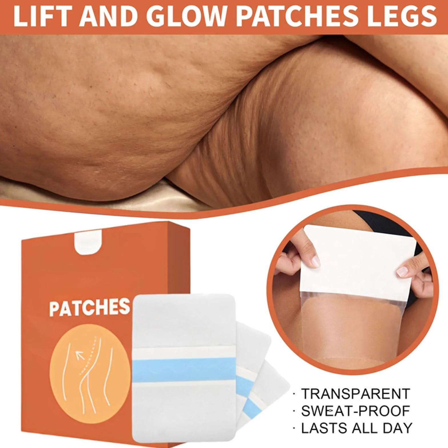 Nastro Per Sollevamento Cosce, Confezione Da 10 Nastri Invisibili Per Sollevamento Cosce, Nastro Per Sollevamento Cosce Aderente Impermeabile E Anti-sudore, Modellante Per Gambe, Snellente Per Addome