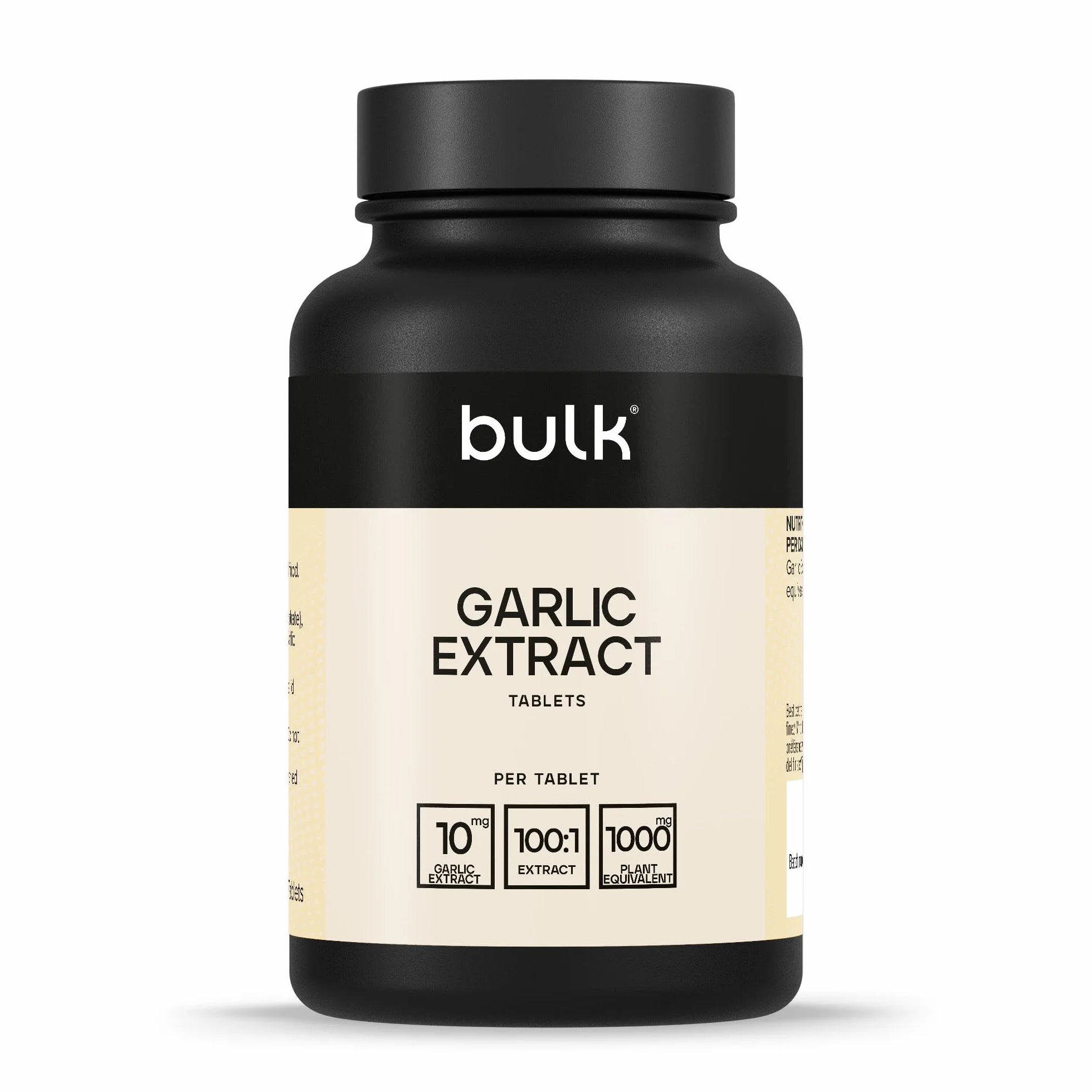 Bulk Estratto di aglio Compresse da 400 mg, 1000 mg, integratore di aglio inodore ad resistenza, 270 Compresse, 270 porzioni