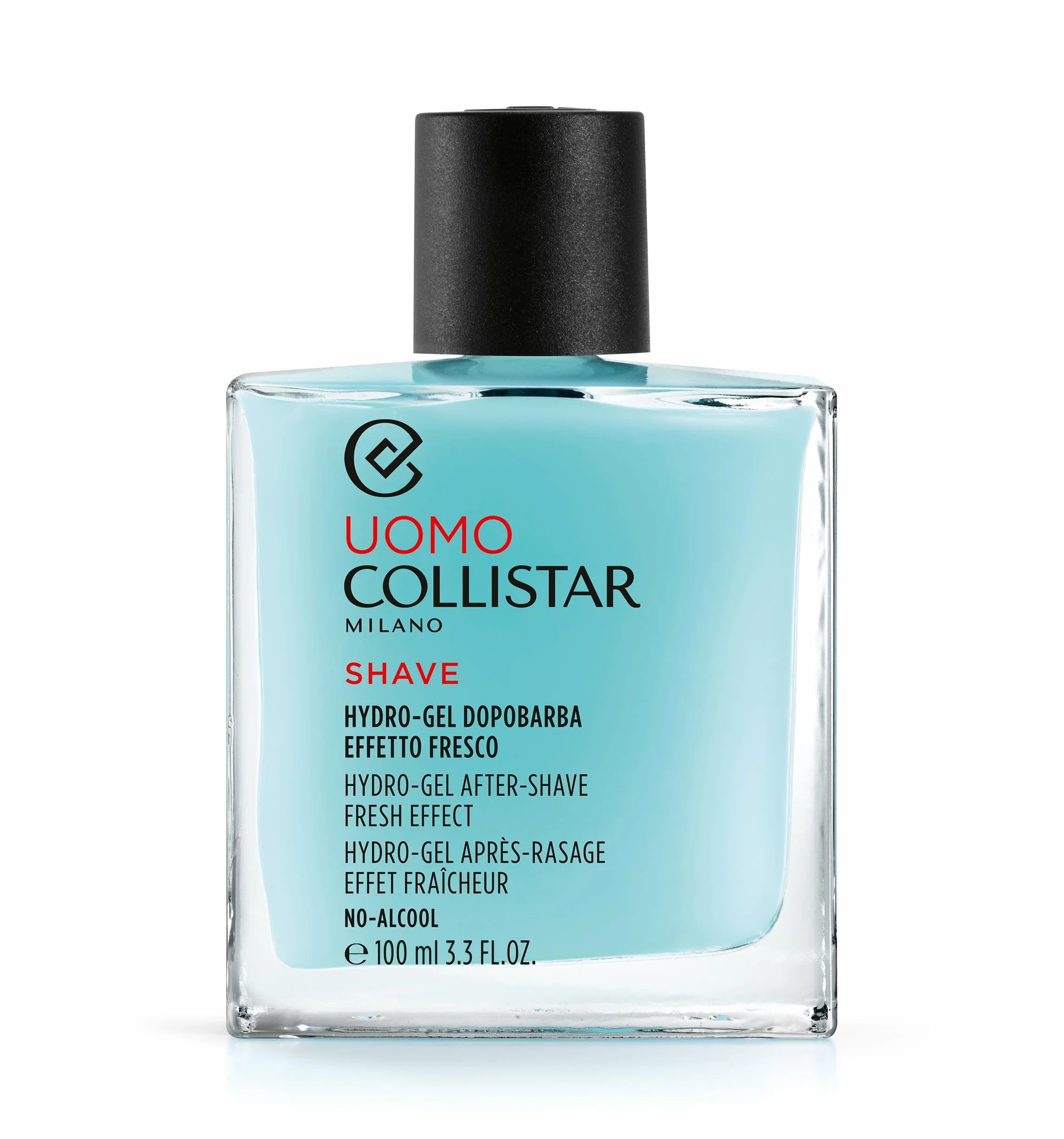Collistar Uomo Hydro-Gel Dopobarba Effetto Fresco, Anti-Rossore, Idratantante e Lenitivo, Senza Alcool, 100ml