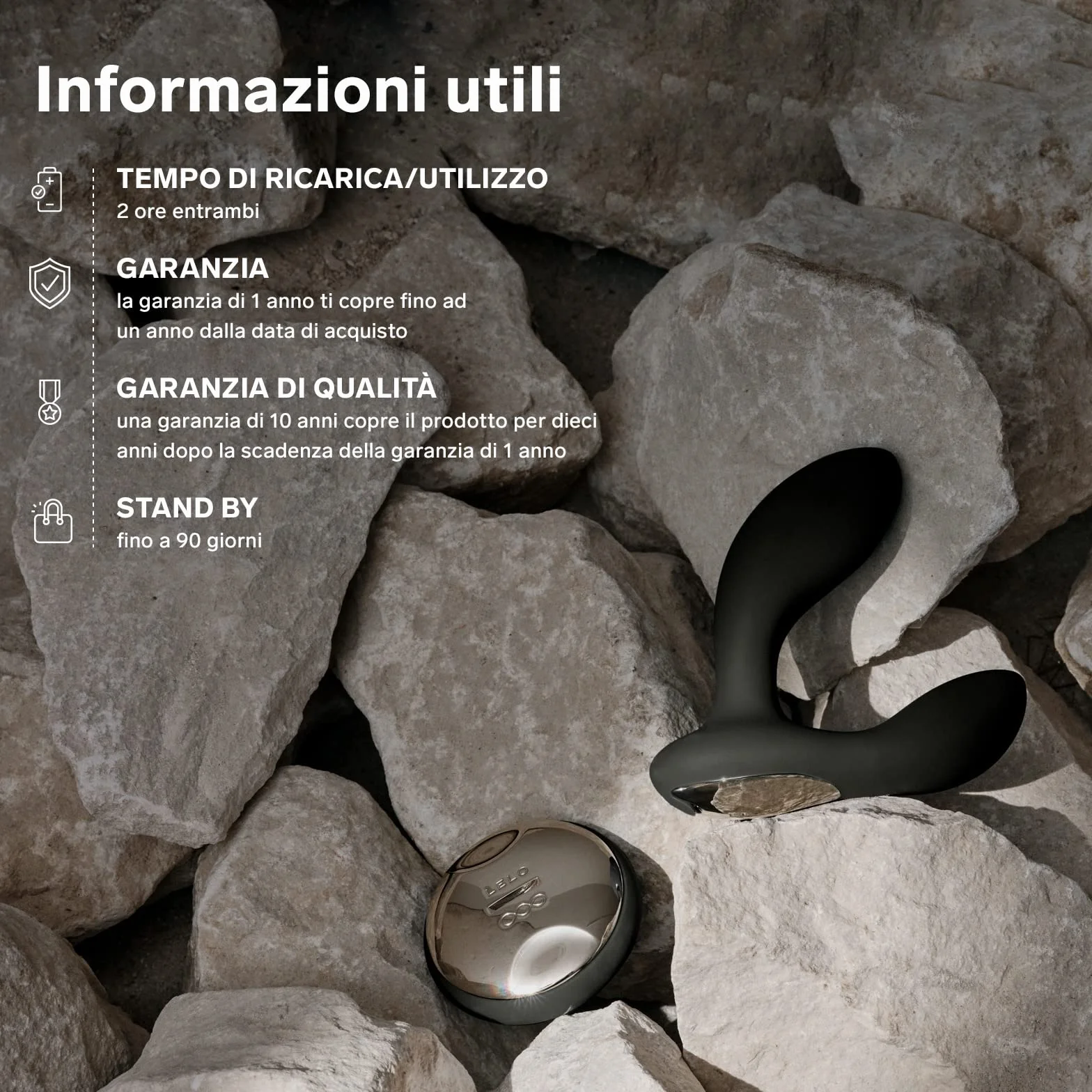 LELO HUGO Stimolatore Prostatico da Uomo Telecomandato, Massaggiatore Prostatico con Doppi Motori, Vibratore Anale, Plug Anale da Uomo, Nero