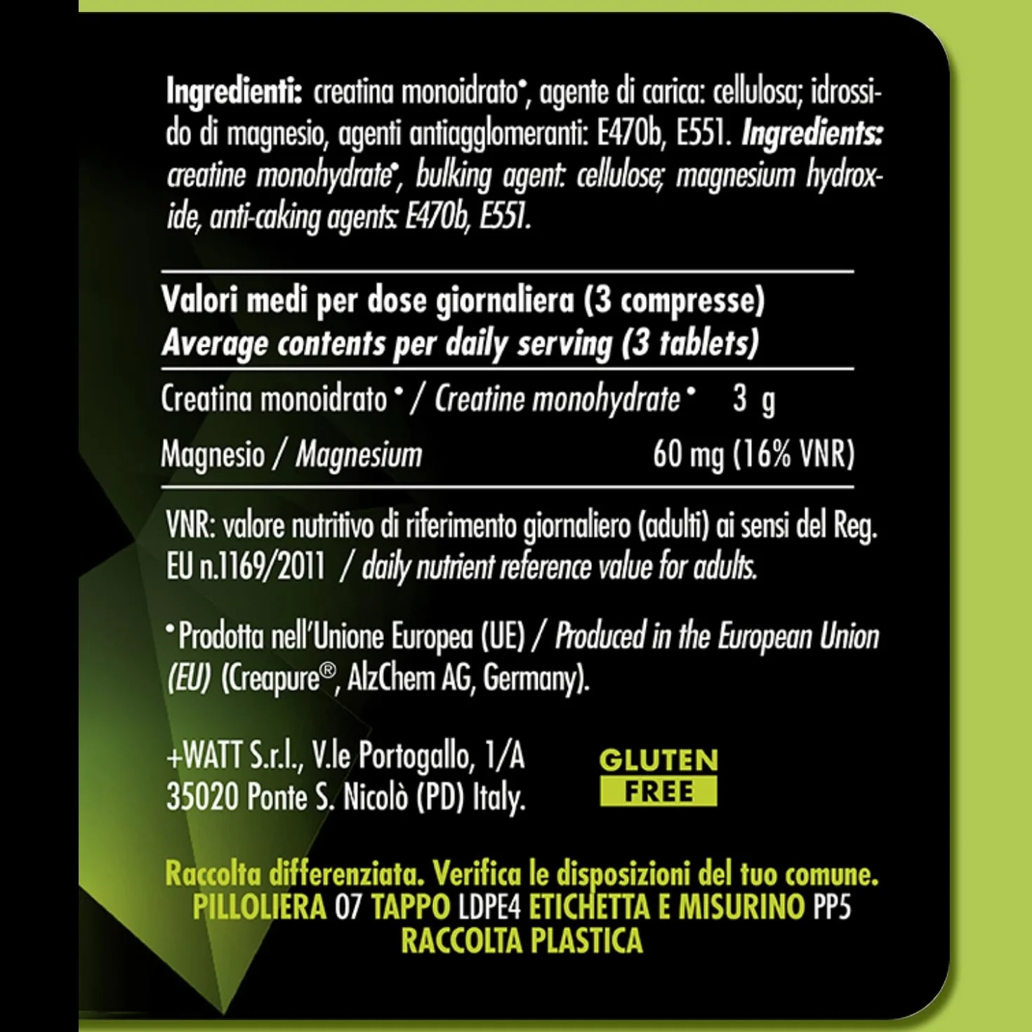 Creatina+ Compresse Extragold 100 cpr - Incrementa le Prestazioni Fisiche