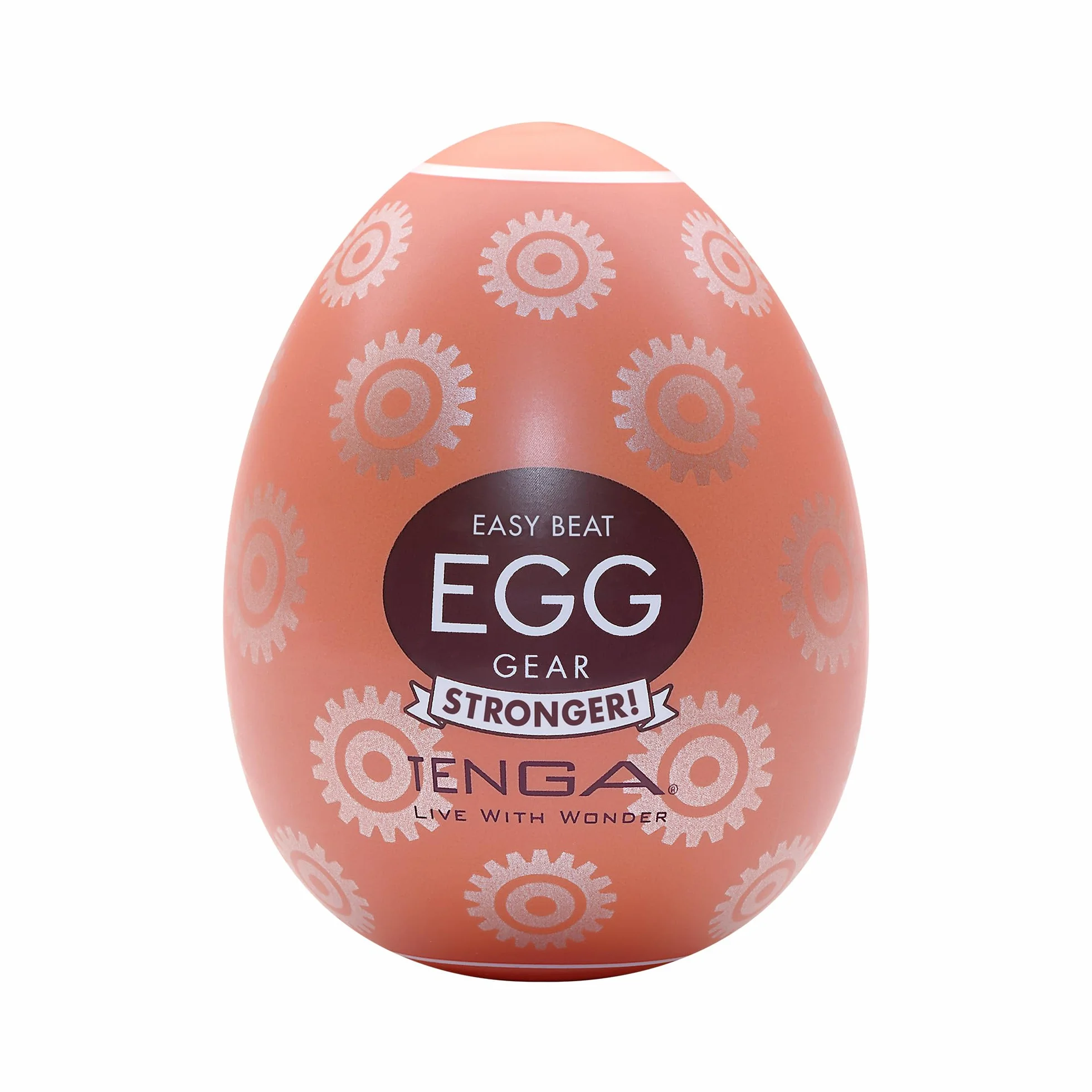 TENGA EGG Hard Gear - Masturbatore per Uomo - Sex Toy Maschile in Confezione Discreta - Prodotto Monouso - (1 Uovo)