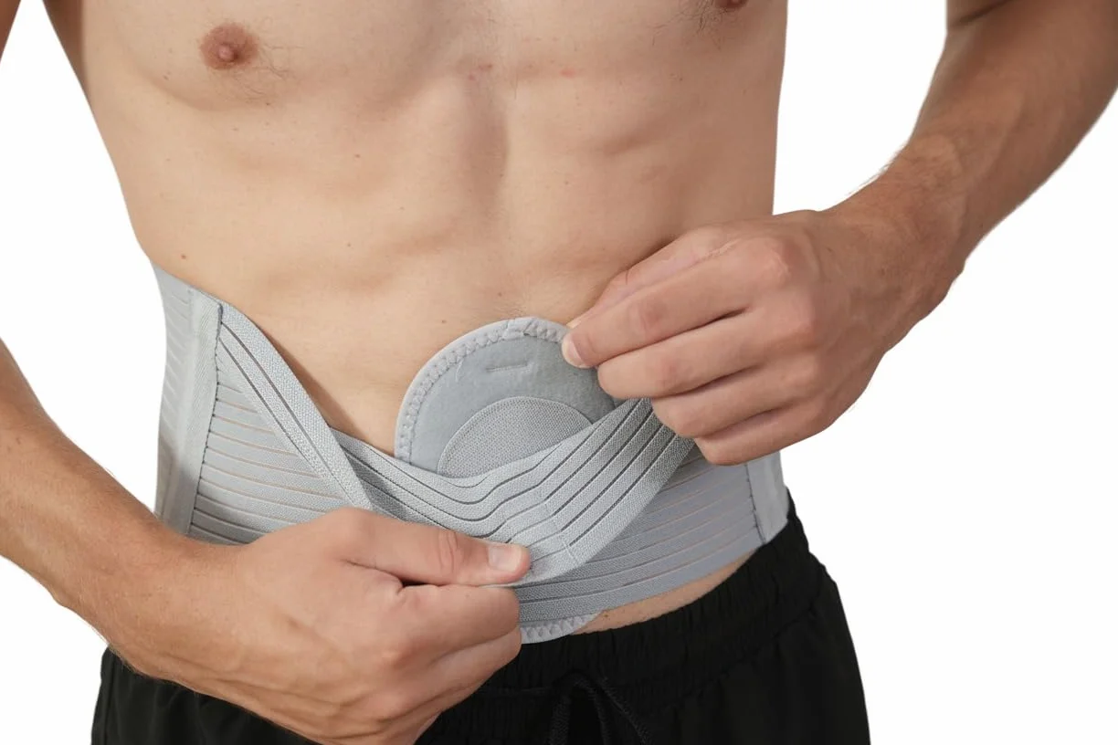 Fascia ernia ombelicale: uomo/donna. Cinto per ernia ombelicale -sostegno ernia addominale. Cintura ernia ombelicale: traspirante e terapeutica. Pancera ernia ombelicale: cuscinetto compressione(L/XL)