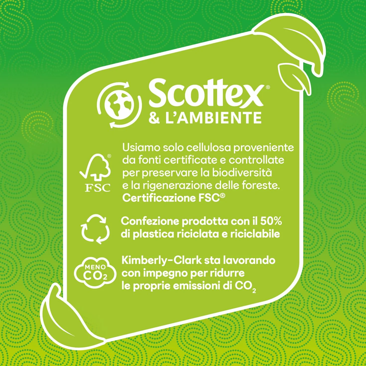 Scottex Carta Da Cucina Tutto Fare Ultra Assorbente 24 Maxi Rotoli FSC