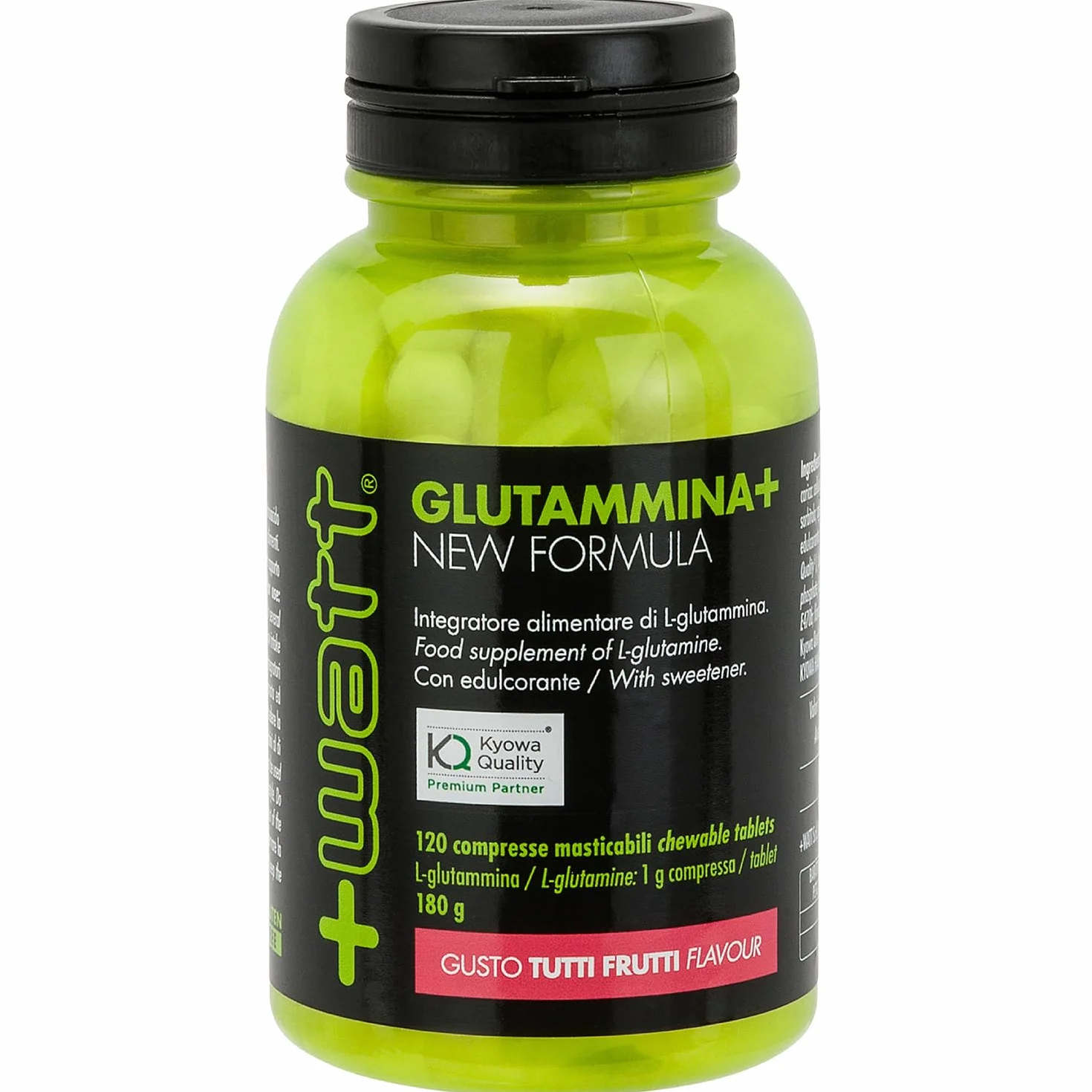 Glutammina+ new formula - Integratore con Azione Anti Catabolica - Supporta la Ricostruzione del Muscolo e il Sistema Immunitario - Formato 120 Compresse