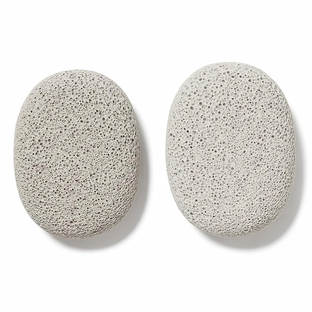 Pietre Pomice Naturali Ovali 9×6×3 cm Rimuovi Calli Piedi Mani Delicate Efficaci