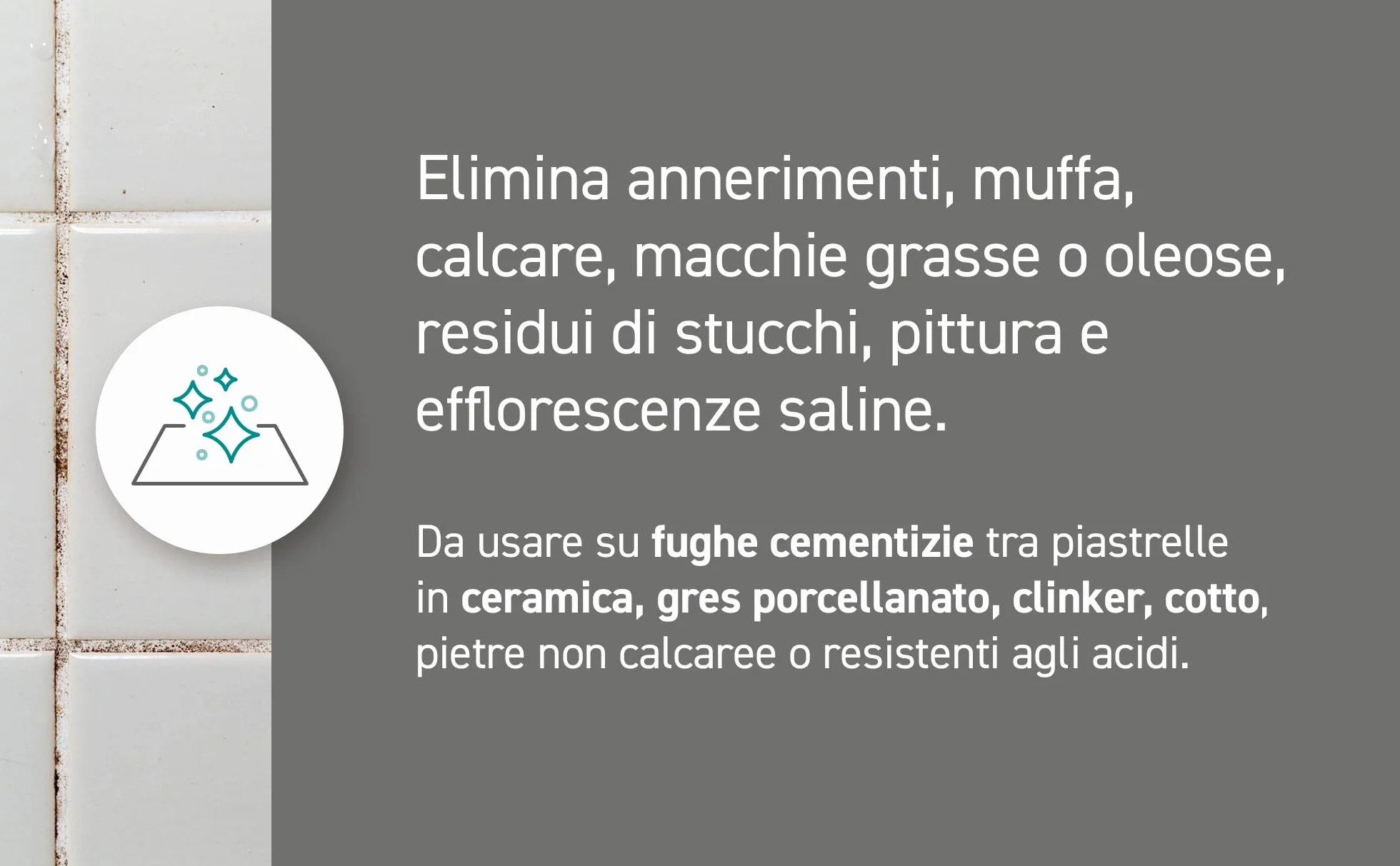 SBIANCAFUGA Detergente concentrato per fughe 1 Lt