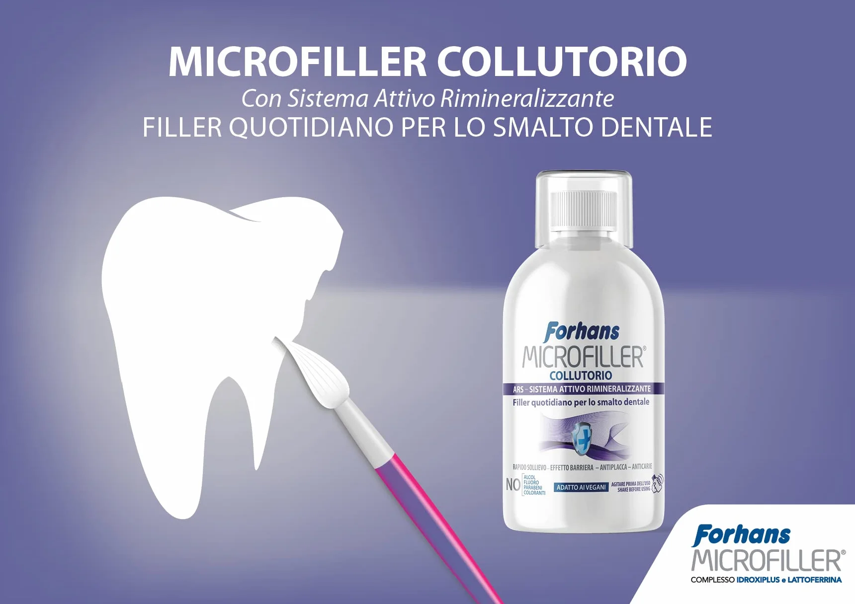 FORHANS MICROFILLER COLLUTORIO 500ml