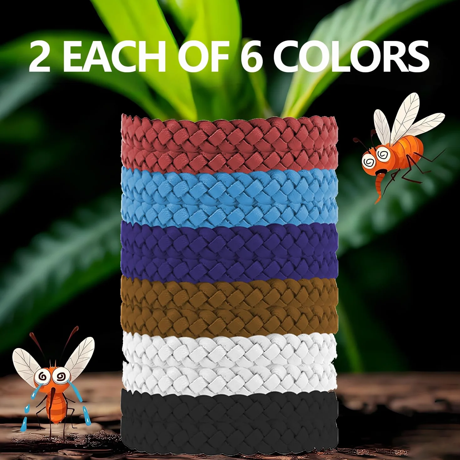 60 pacchetto antizanzara adesivi Bracciali Patches per Bambini Adulti Naturale DEET-Free Ingredienti vegetali Outdoor Camping Travel