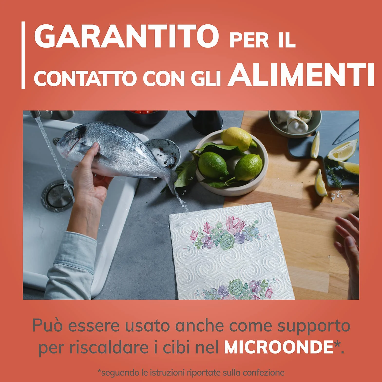 Foxy Asso Ultra Asciugatutto 24 rotoli Veli Plus+ Assorbenti Resistenti Decorato