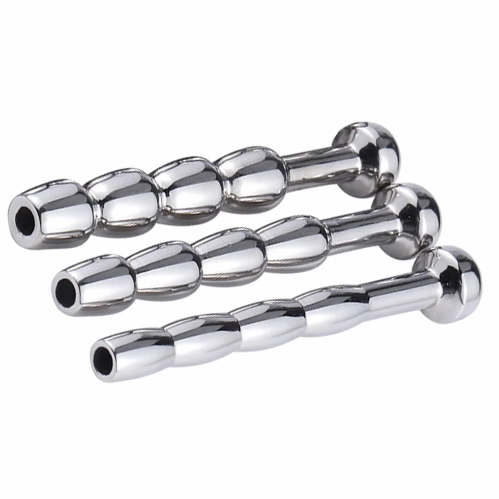 Roluck acciaio inox dilatatori uretrali set metallo catetere pene plug stimolazione uretrale
