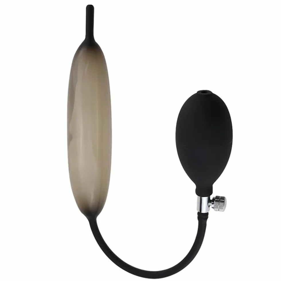 BDSMJOY Dilatatore uretrale gonfiabile in silicone, Uretrale pene plug, Urethra dilators Sextoys per uomini