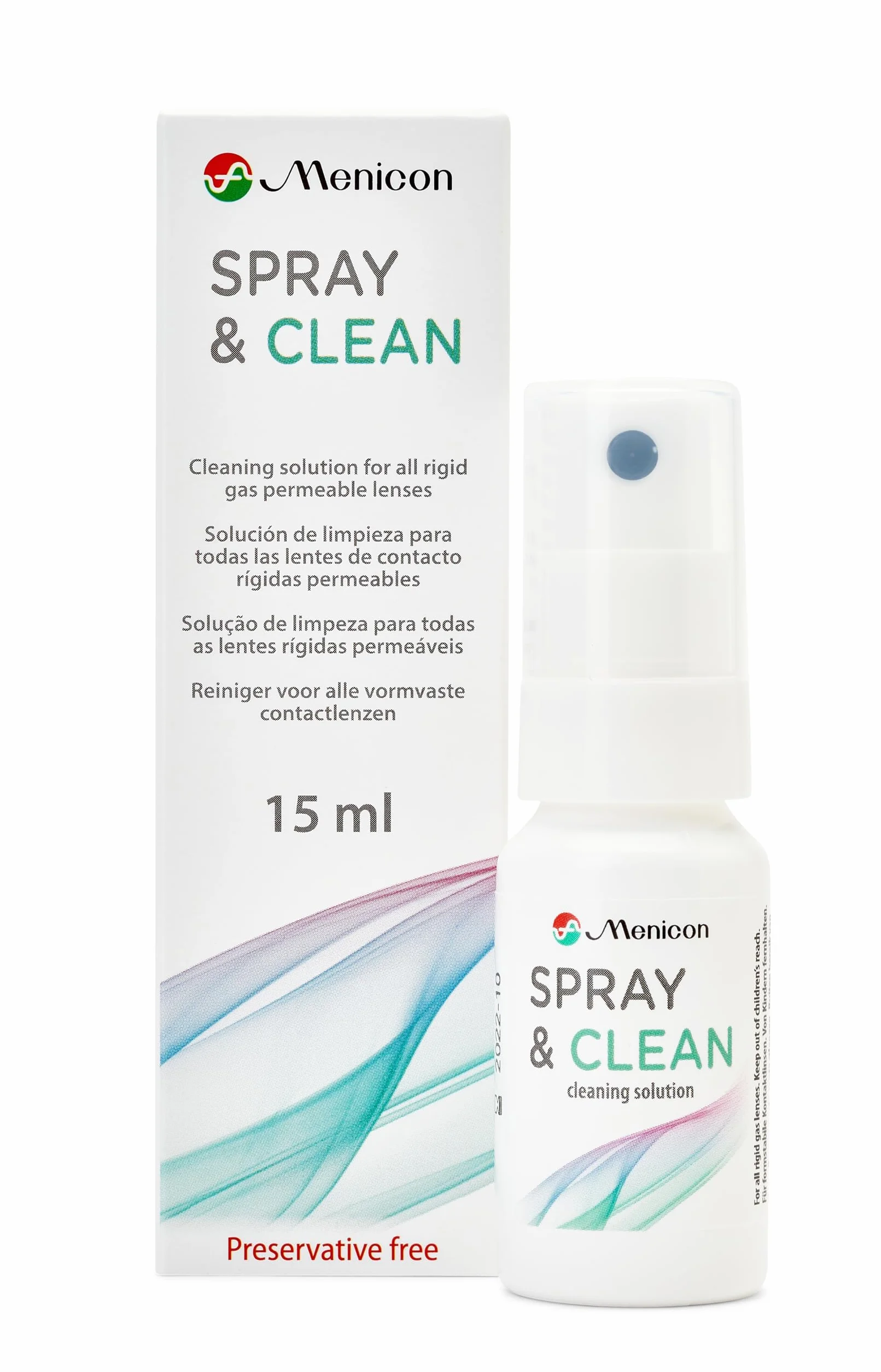 MENICON SPRAY & CLEAN soluzione detergente per lenti a contatto