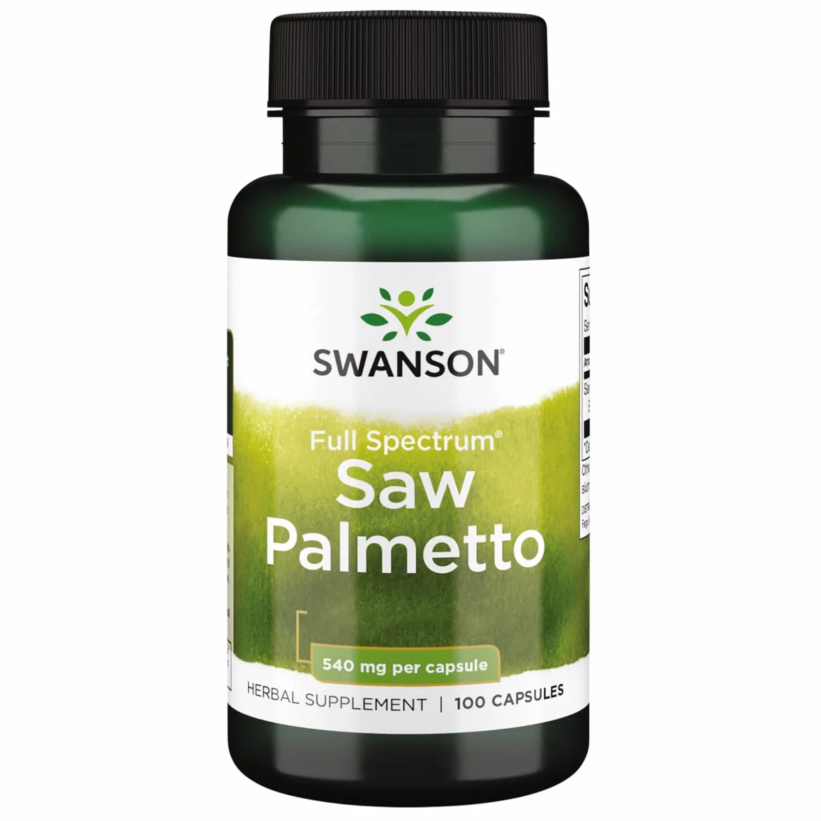 Swanson Saw Palmetto 540mg 100 Capsule Alto Dosaggio