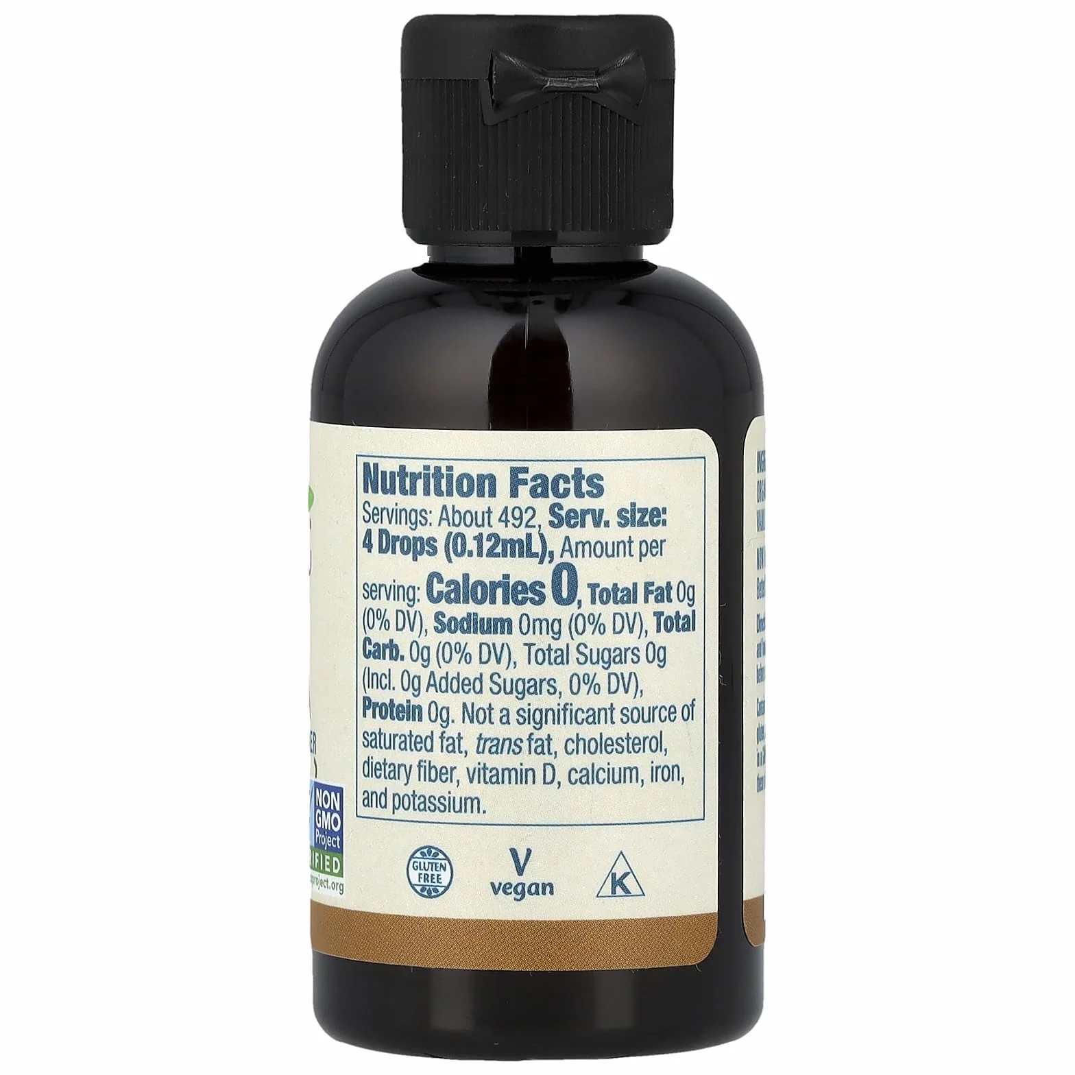 Now Foods French Vanilla Liquid Stevia, 2 Oz