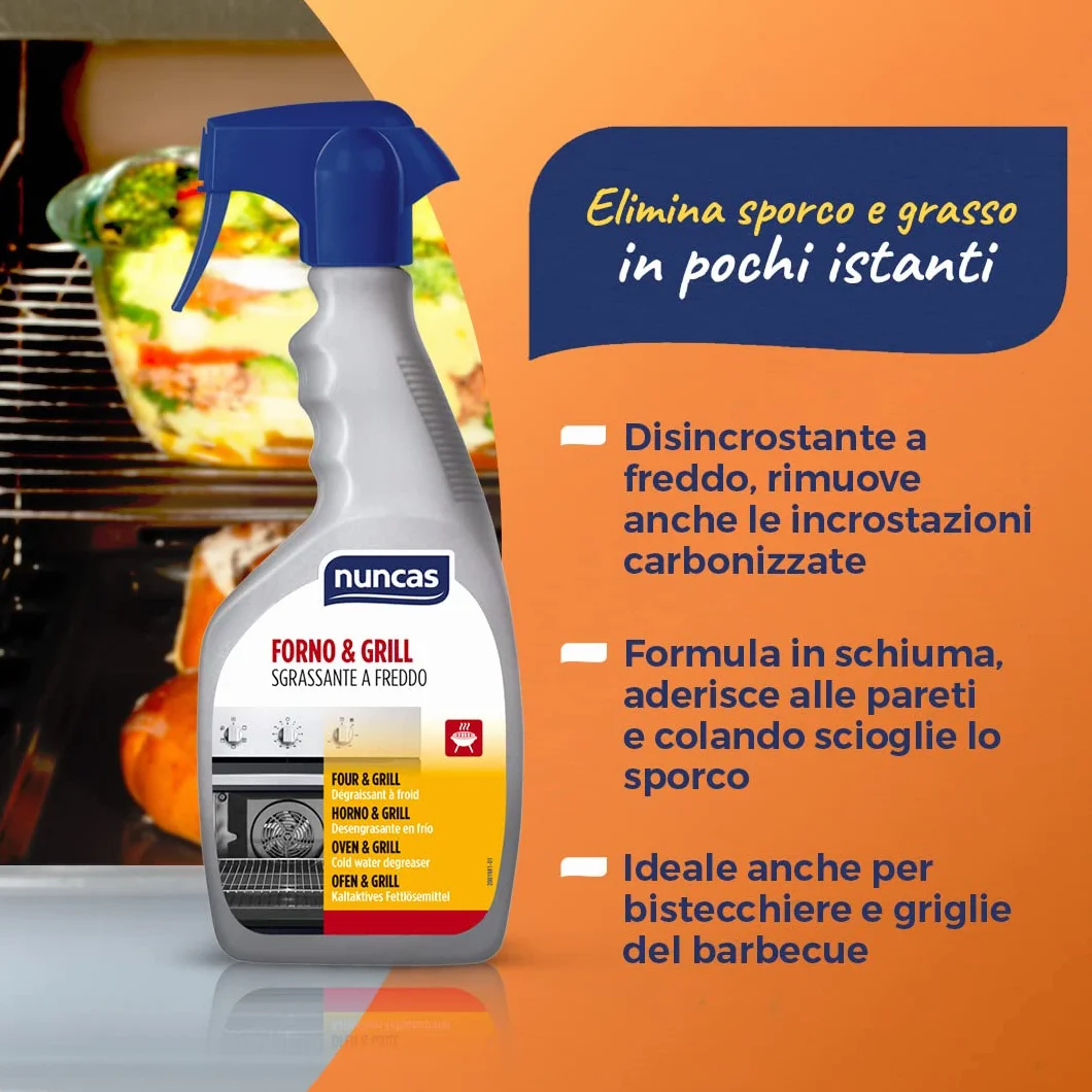Nuncas Forno & Grill Sgrassante a Freddo 500ml