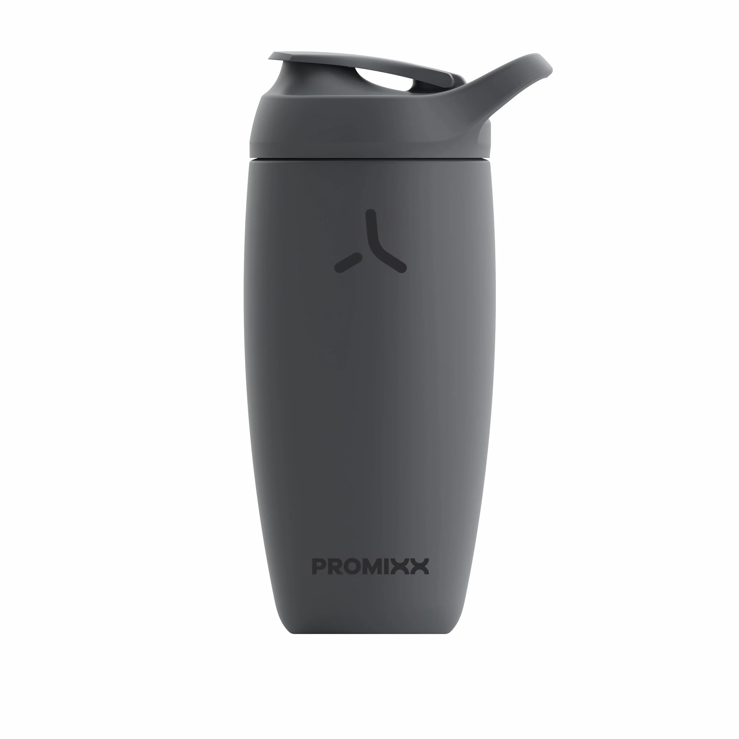 Promixx Pursuit Shaker Bottle New Edition - Borraccia termica in acciaio inox e tazza frullatore, 550ml, Grigio Grafite
