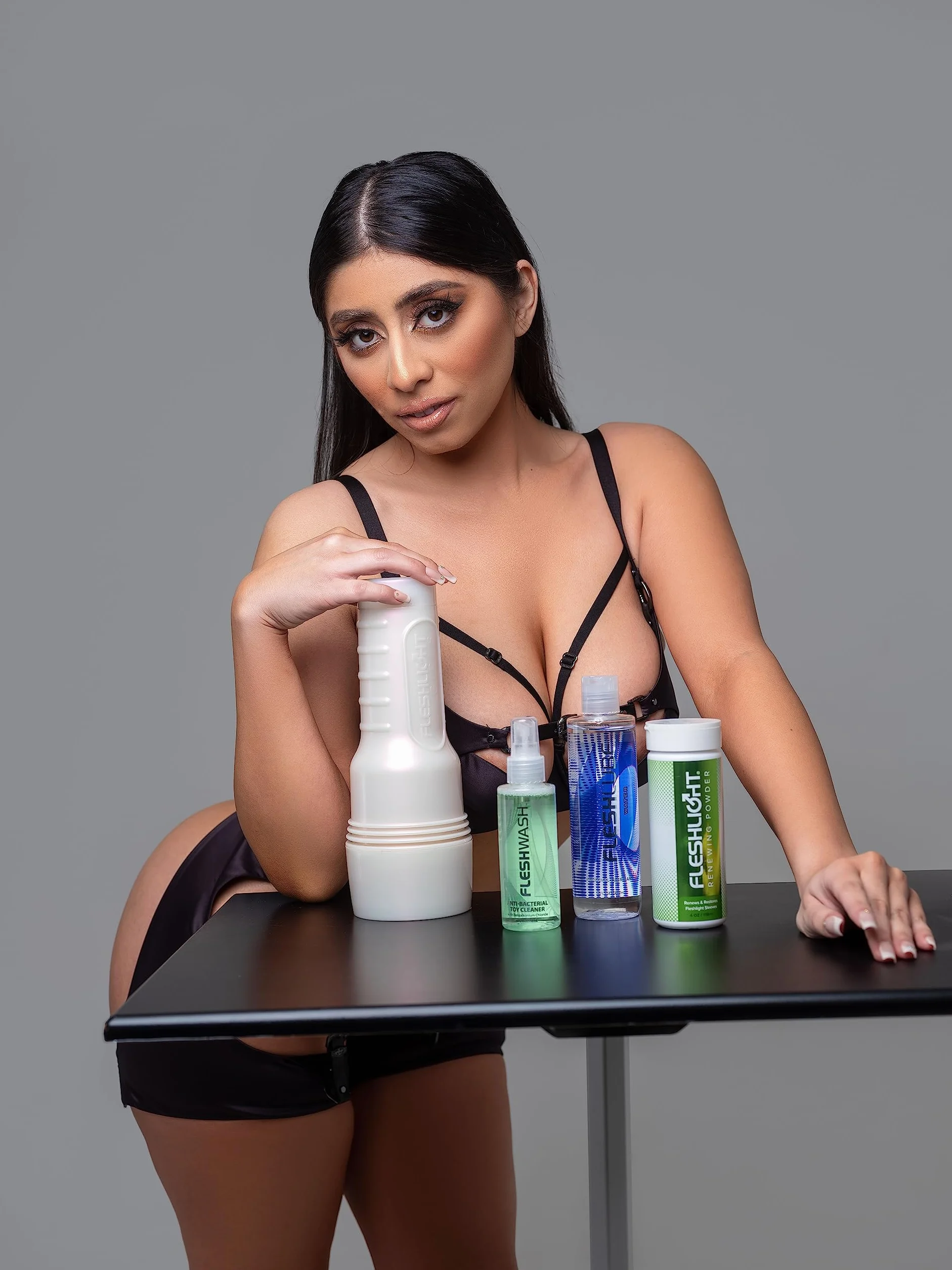 FLESHLIGHT Masturbtore per uomini - Violet Myers Waifu - Masturbatore uomo sex toys uomo - Fleshlight vagine vere