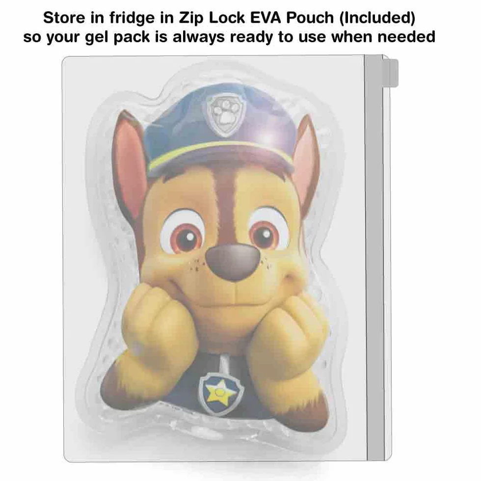 Jellyworks Paw Patrol Bambini Sacchetto Freeze Caldo Freddo Di Ecchimosi, Urti e Piccoli Bobos, Multicolore