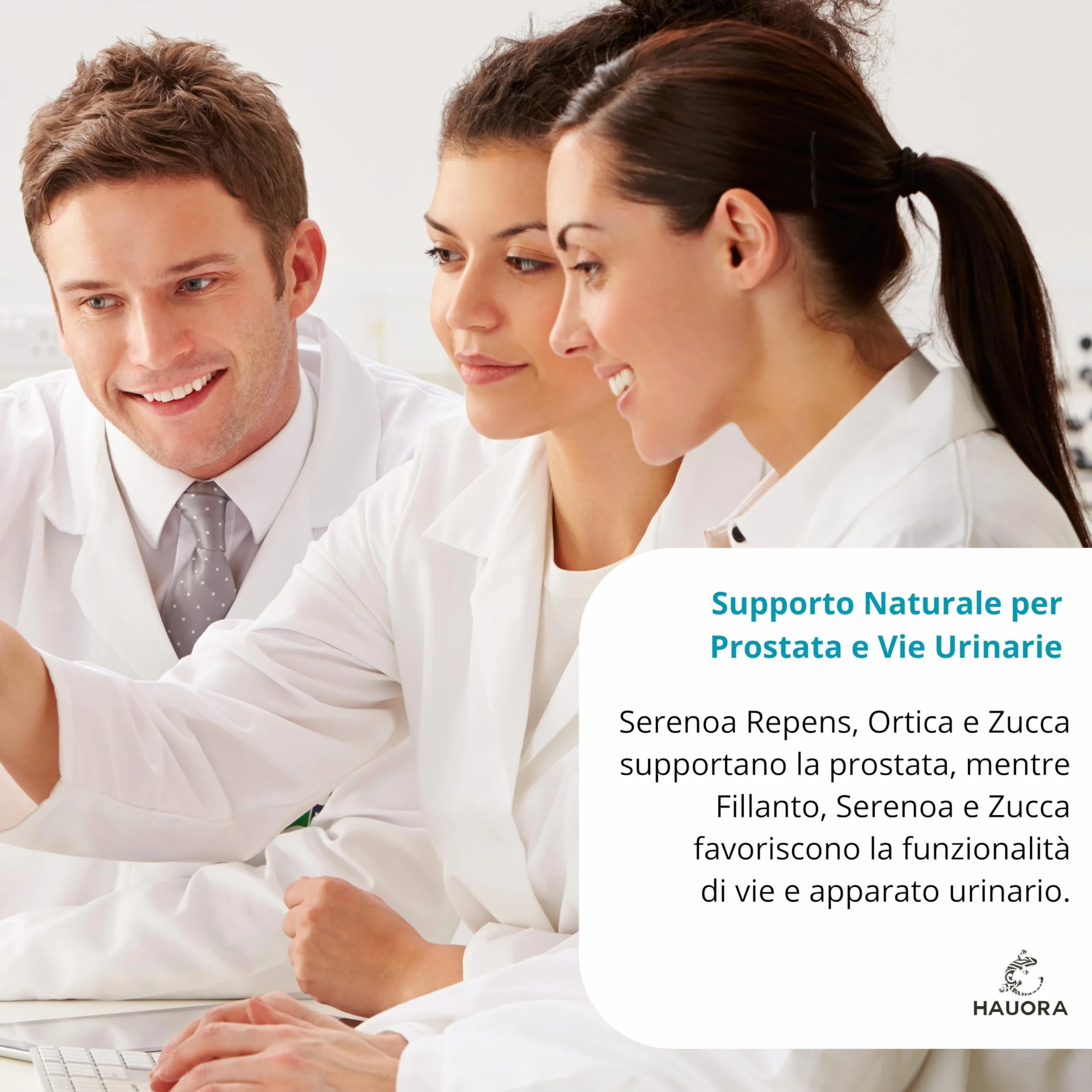 HauoraMed Repeurex Serenoa Repens Prostata Integratore Vie Urinarie 30 Compresse 1,1g Saw Palmetto Fillanto Pygeum Ortica Zucca