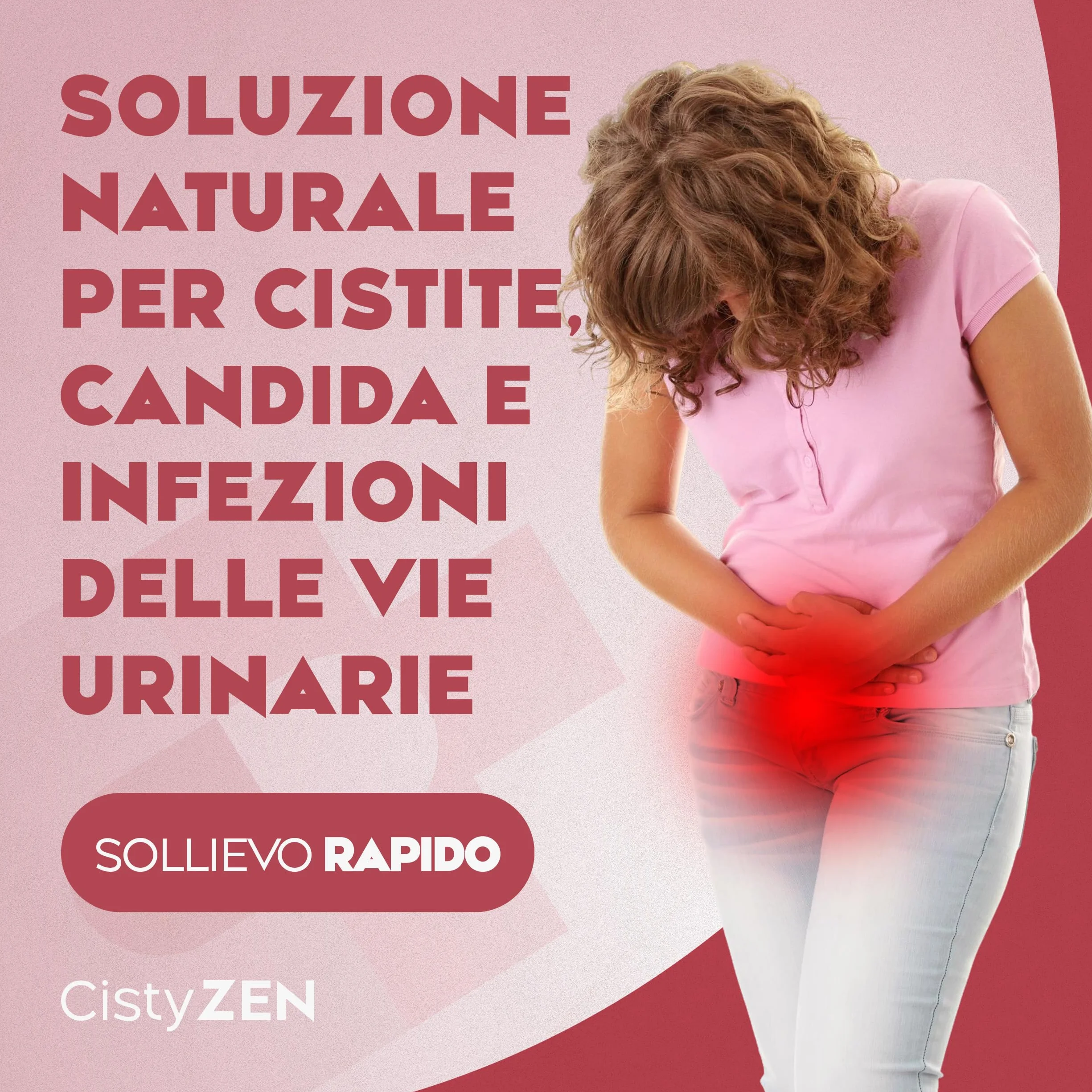Cistyzen D-mannosio Mirtillo Rosso 60 capsule Probiotici prebiotici Integratore naturale per Cistite infezioni vie urinarie Vaginosi Batterica