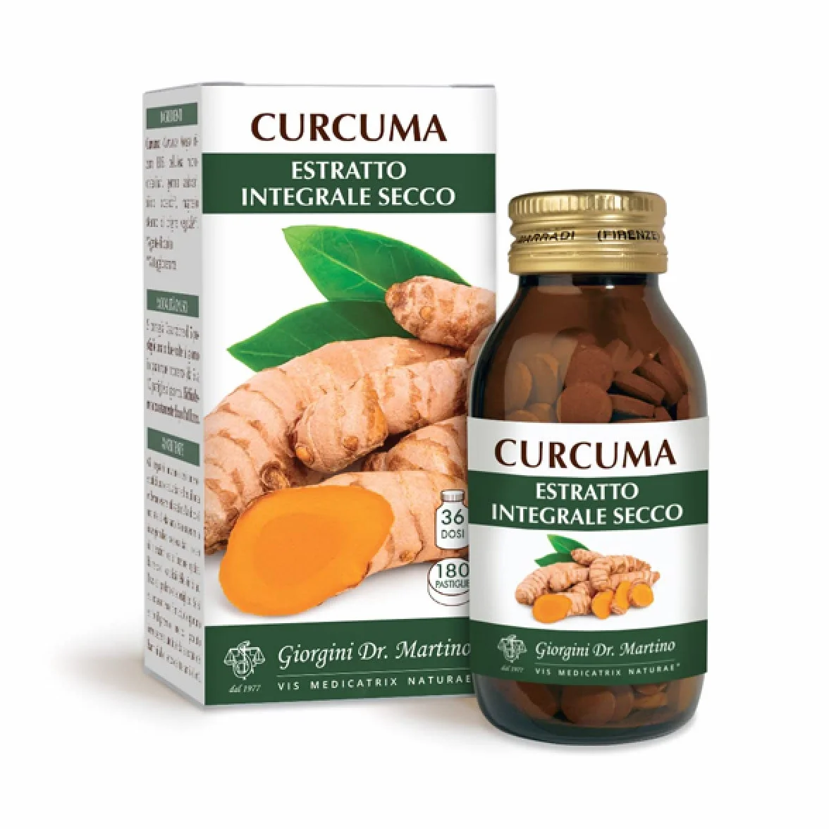 Dr Giorgini Curcuma Estratto Integrale Secco Pastiglie 90 g