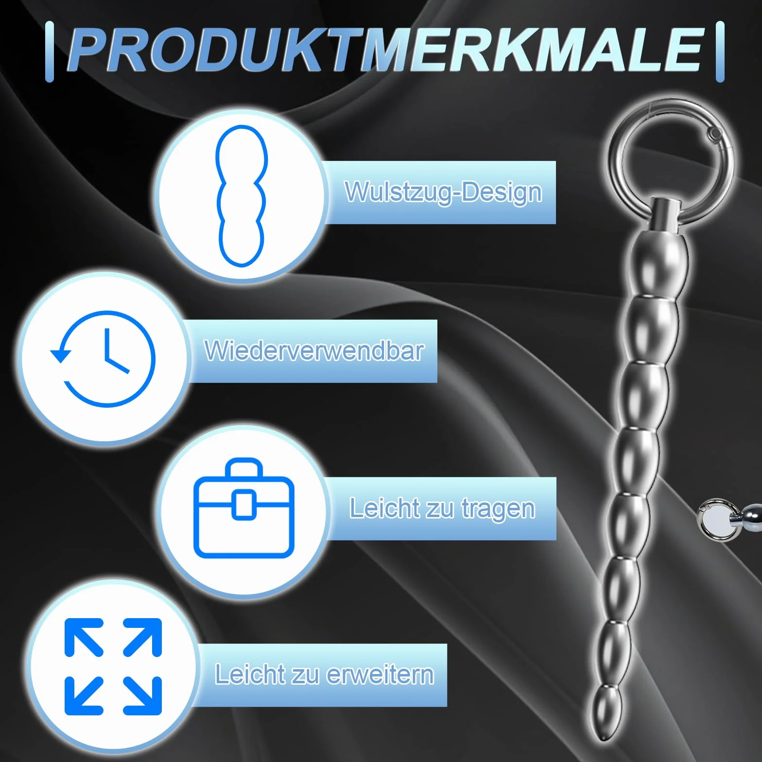 Dilatatori Uretrali Per Gli Uomini In Acciaio Inox Kit Maschile Nuovi Sextoys, Spina Del Pene Con Anello Catetere Butt Plug Estrema Giocattoli Del Sesso Per Le Coppie (S)
