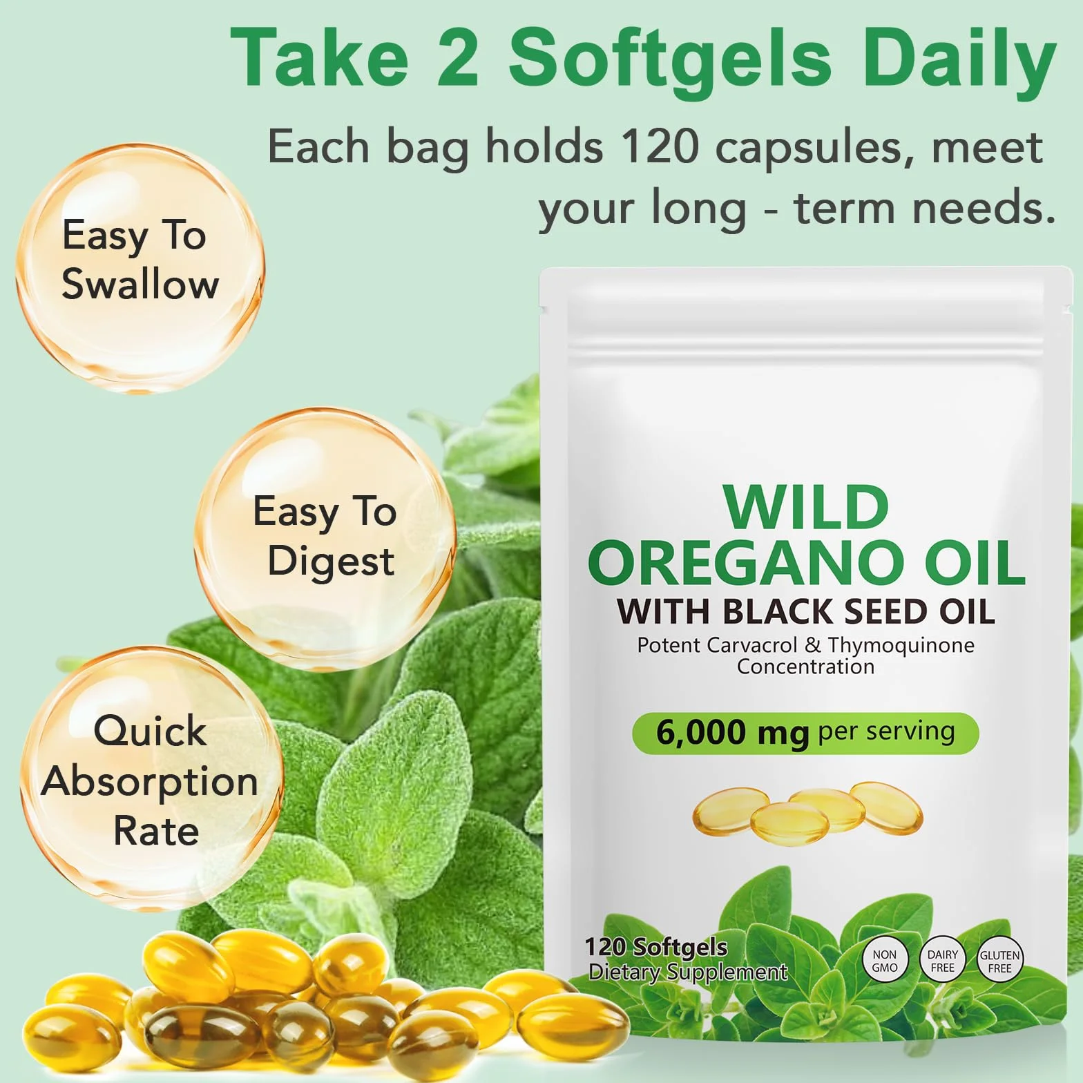 Olio essenziale di origano - Capsule