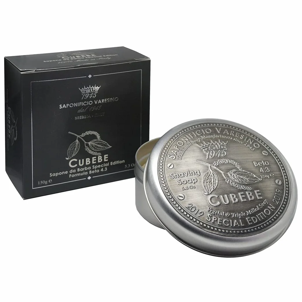 SAPONE DA BARBA CUBEBE SAPONIFICIO VARESINO 150 G