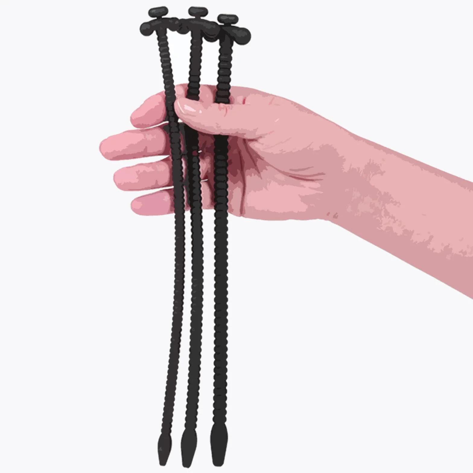 Tubo fitness maschile con rivestimento rimovibile, lungo tubo per esercizi per urinare facilmente -ITHB12 (A:Diametro del tubo: 6 mm)