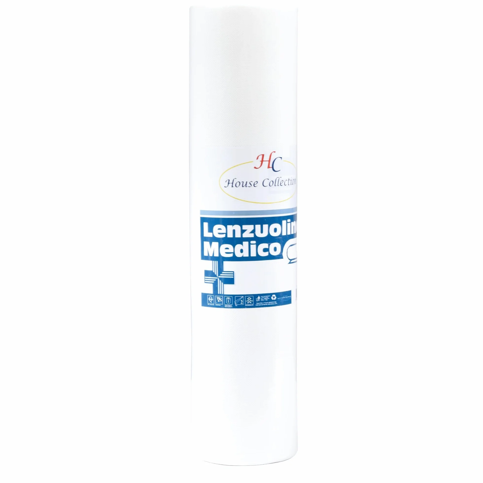 House Collection Lenzuolino Medico Doppio Velo 30 cm x 70 mt Cellulosa Prestrappato