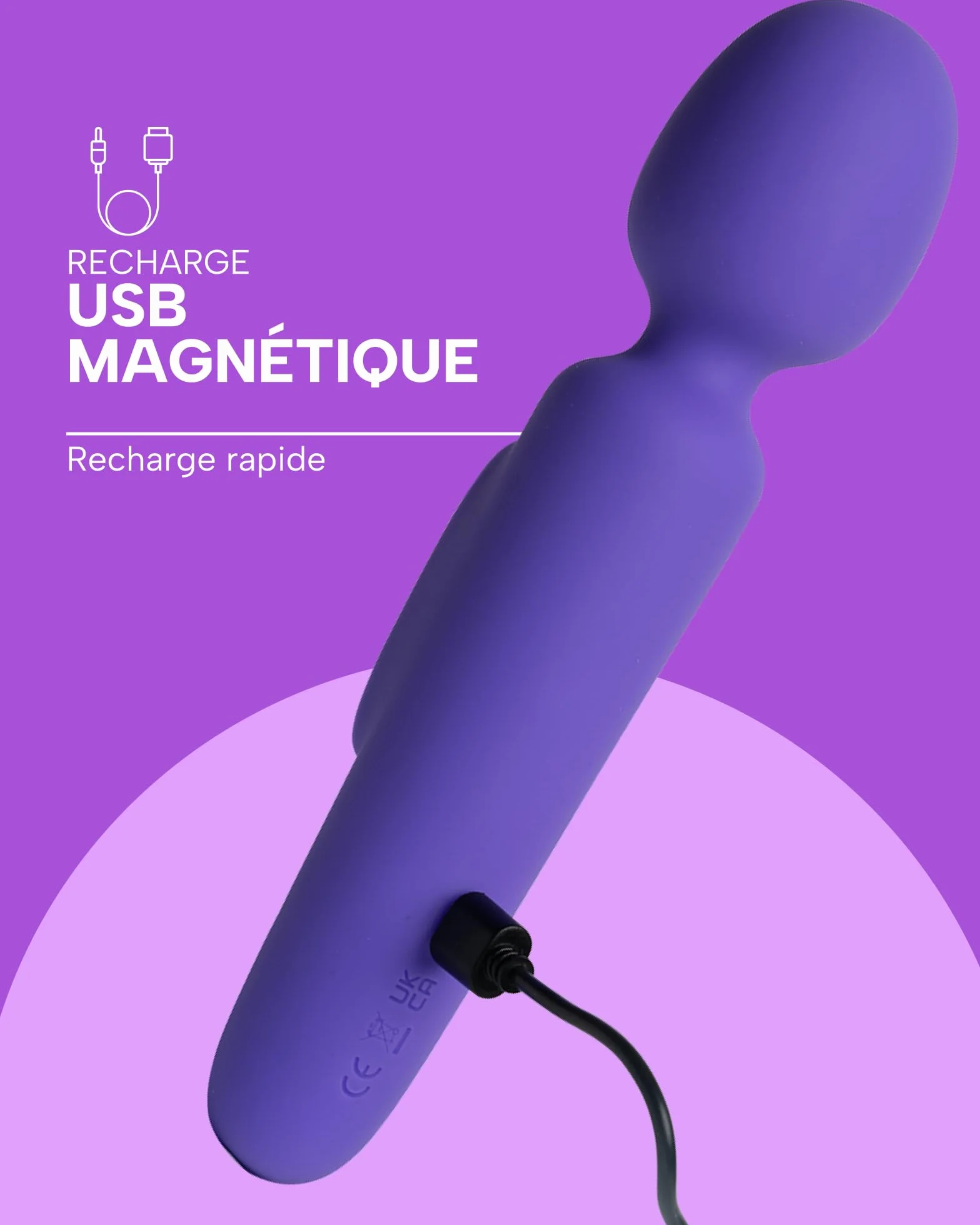 MySecretCase Vibratore Donna 20cm 10 Modalità Stimolatore Clitoride Sexytoysys