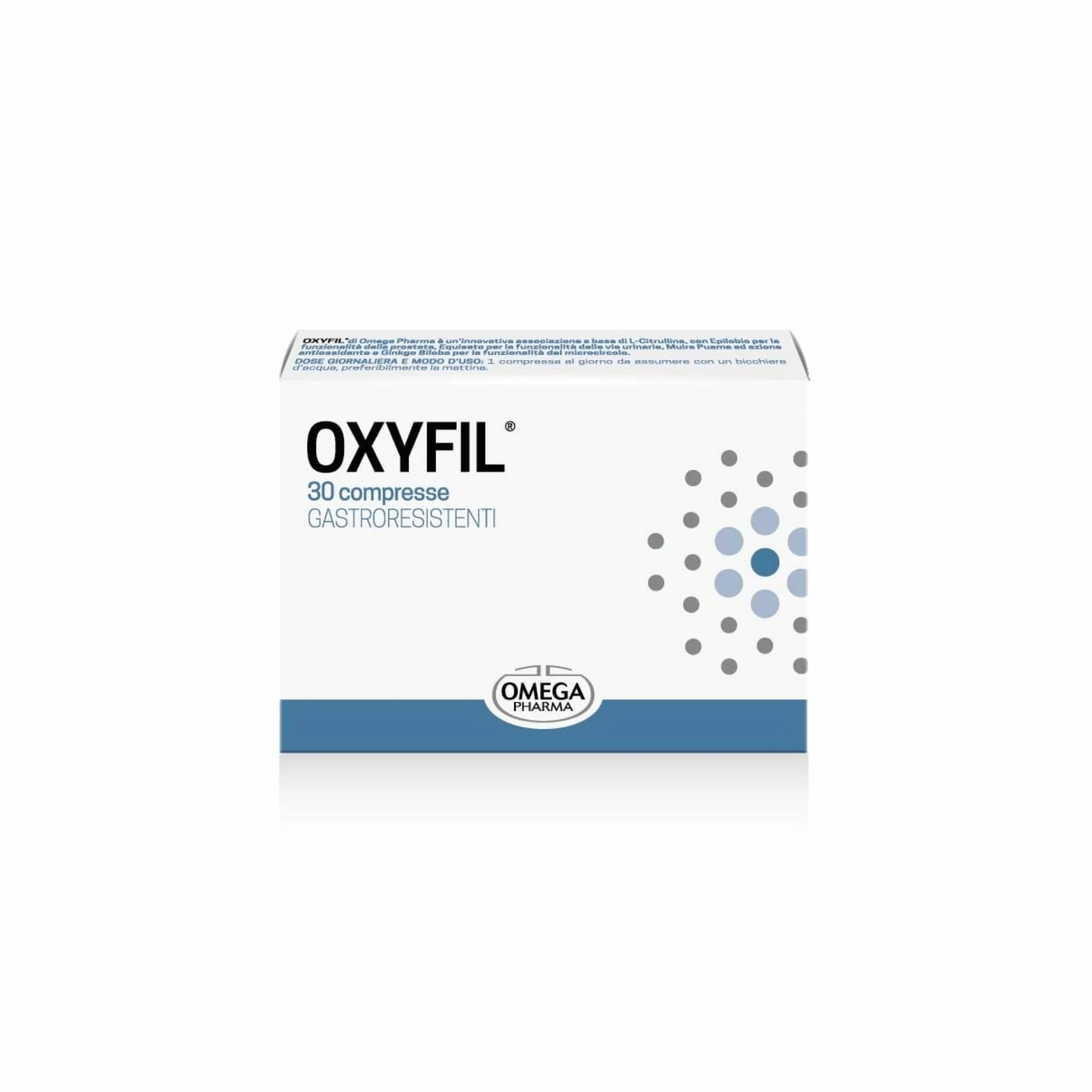 Omega Pharma Oxyfil 30 Compresse Prostata Vie Urinarie Antiossidante