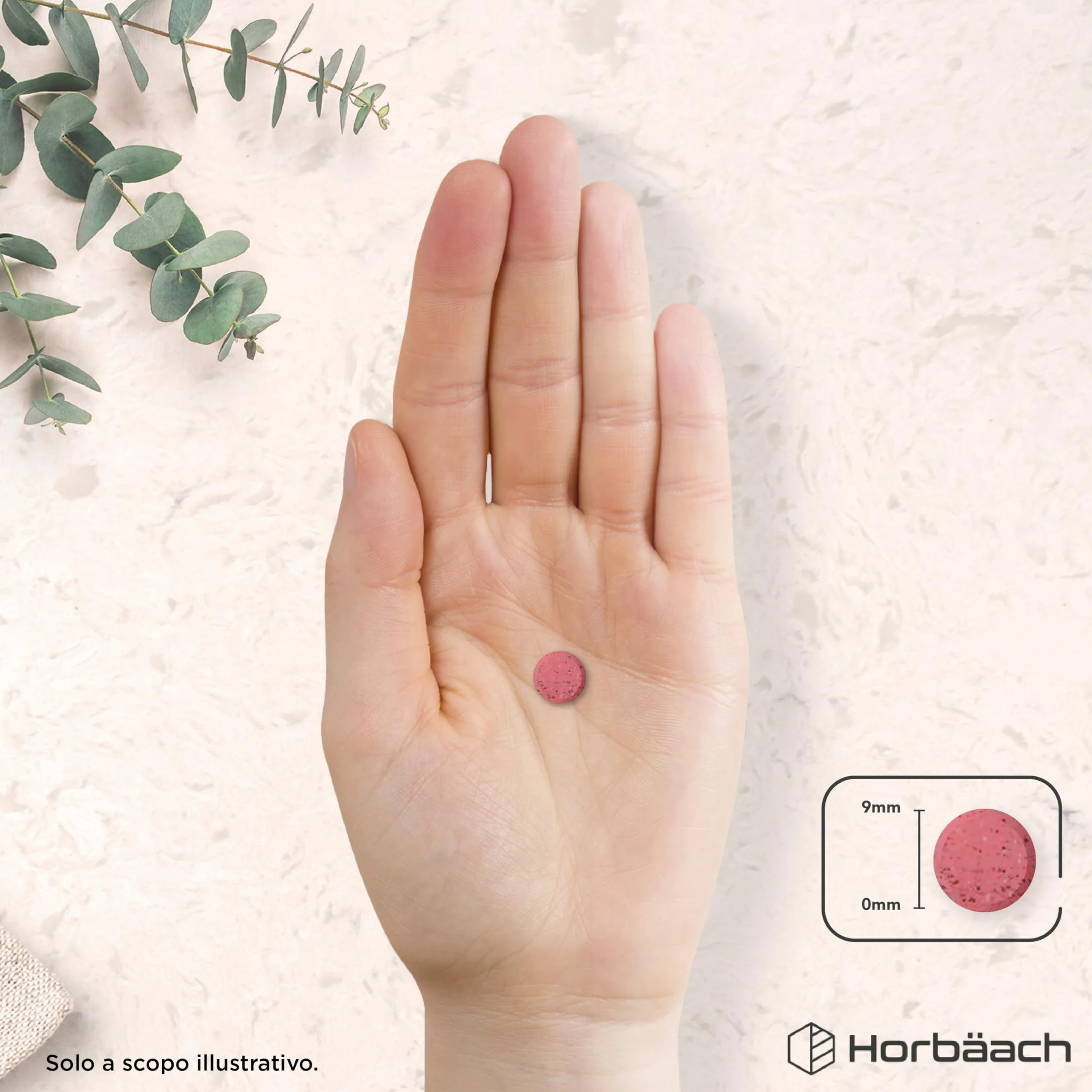 Horbaach Barbabietola Rossa Compresse 3000mg Beetroot Supplement 180 Compresse Vegane