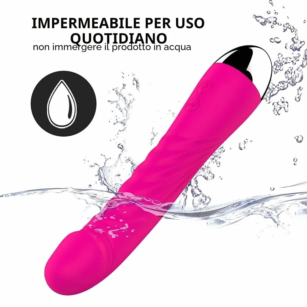 Vibratore clidoride sesso punto g, dildo realistico e vibratori anali, vibratore in silicone per 10 modalità di vibrazione, giocattoli sessuali toysper per donna pene squirting