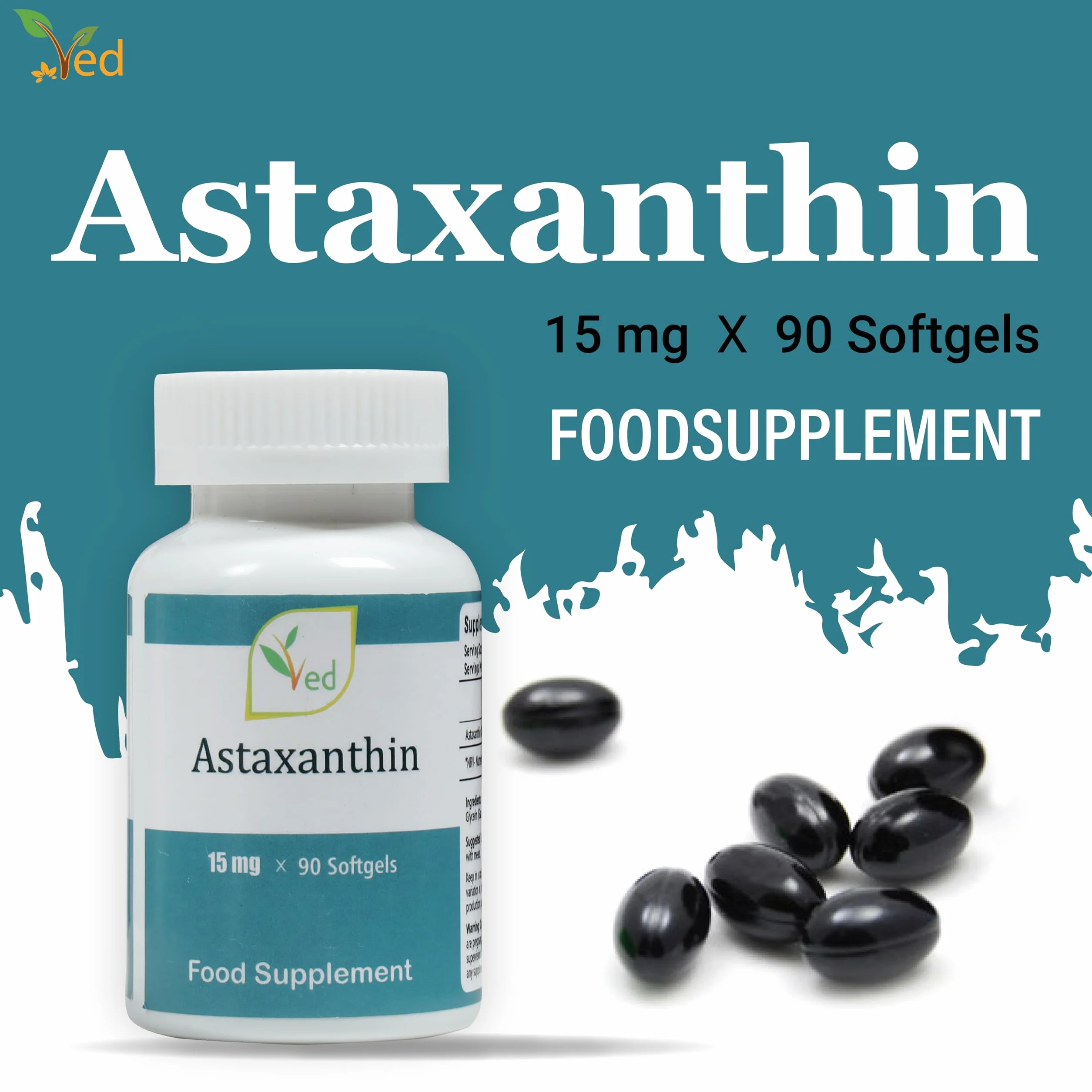 Astaxantina integratore antiossidante naturale 90 capsule molli
