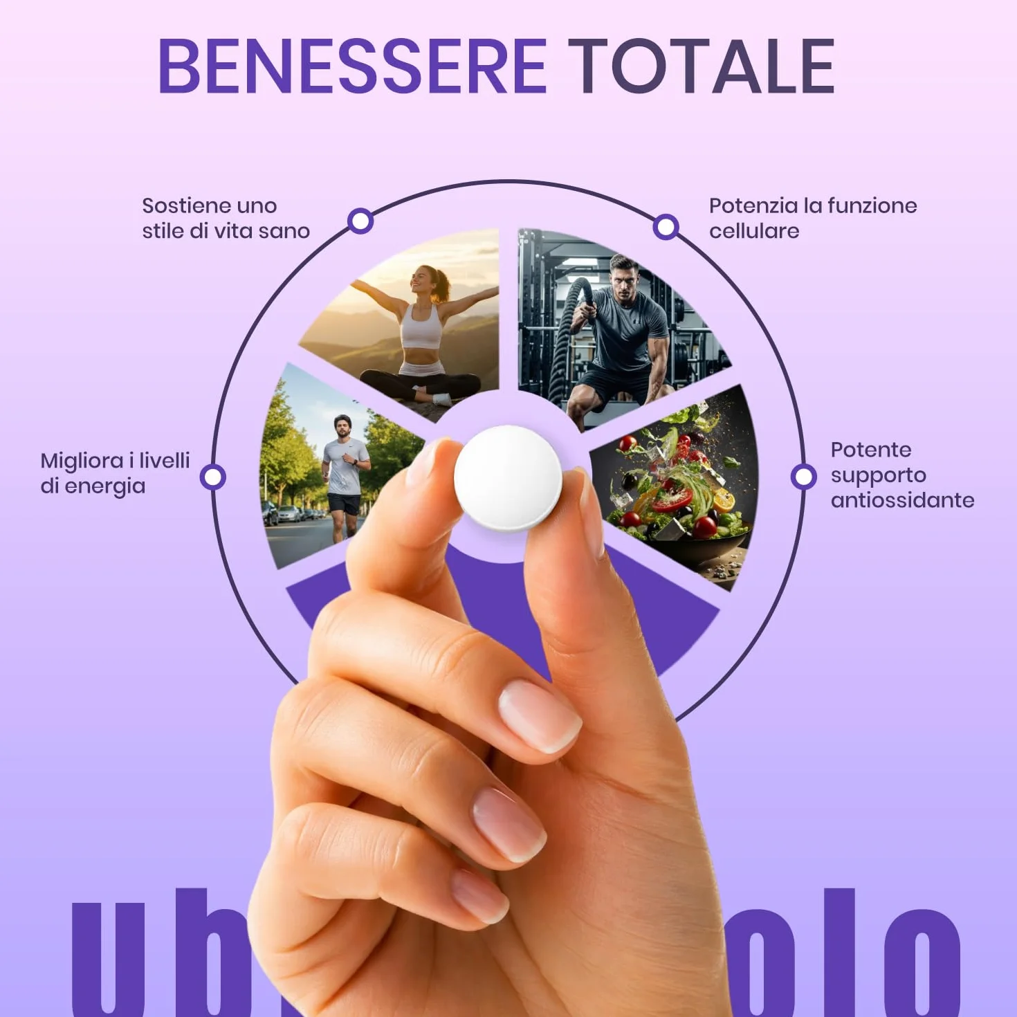 Con Ubiquinolo | Forma attiva coq10 | Elevato assorbimento/Bioattività migliorata | 300 mg,
