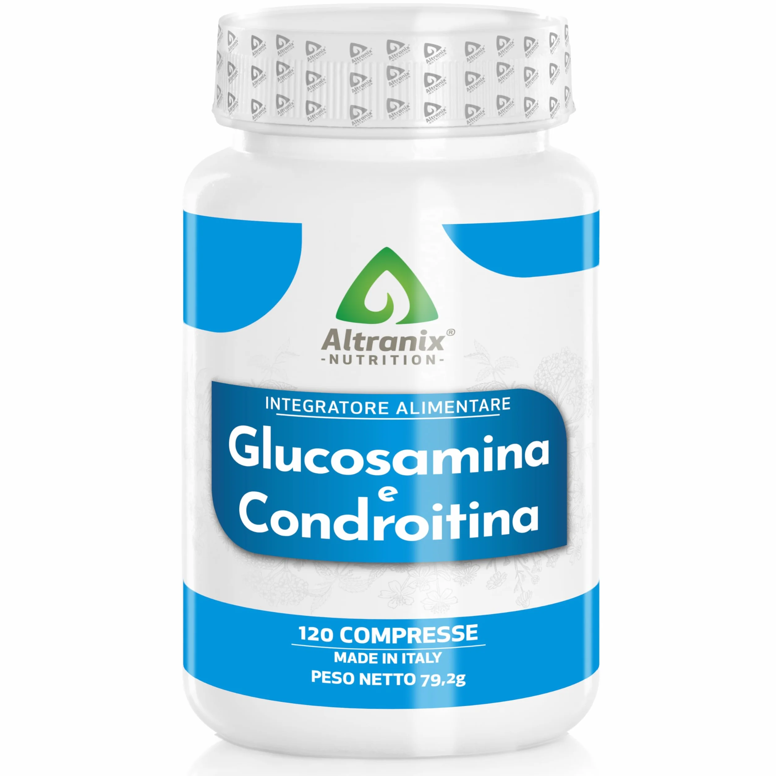 Glucosamina Condroitina – 120 Compresse – Integratore Articolazioni e Cartilagini – Supporto Naturale per il Benessere Articolare