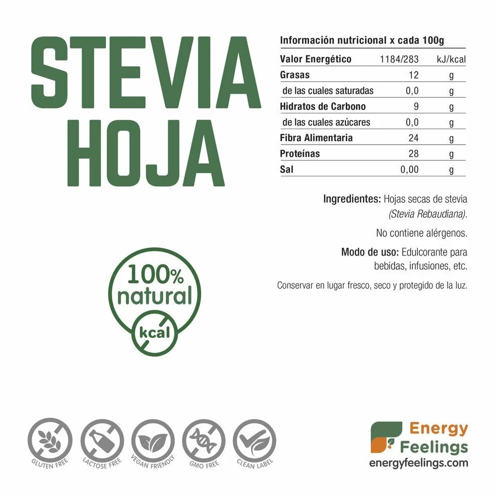 Foglia di Stevia 100 g