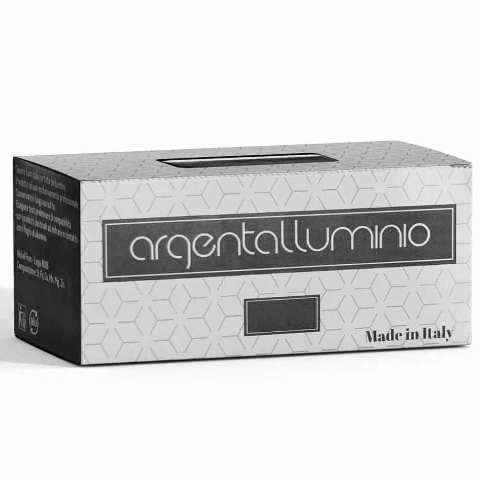 Rotolo alluminio parrucchieri ARGENTALLUMINIO 14 micron H12 cm 83016