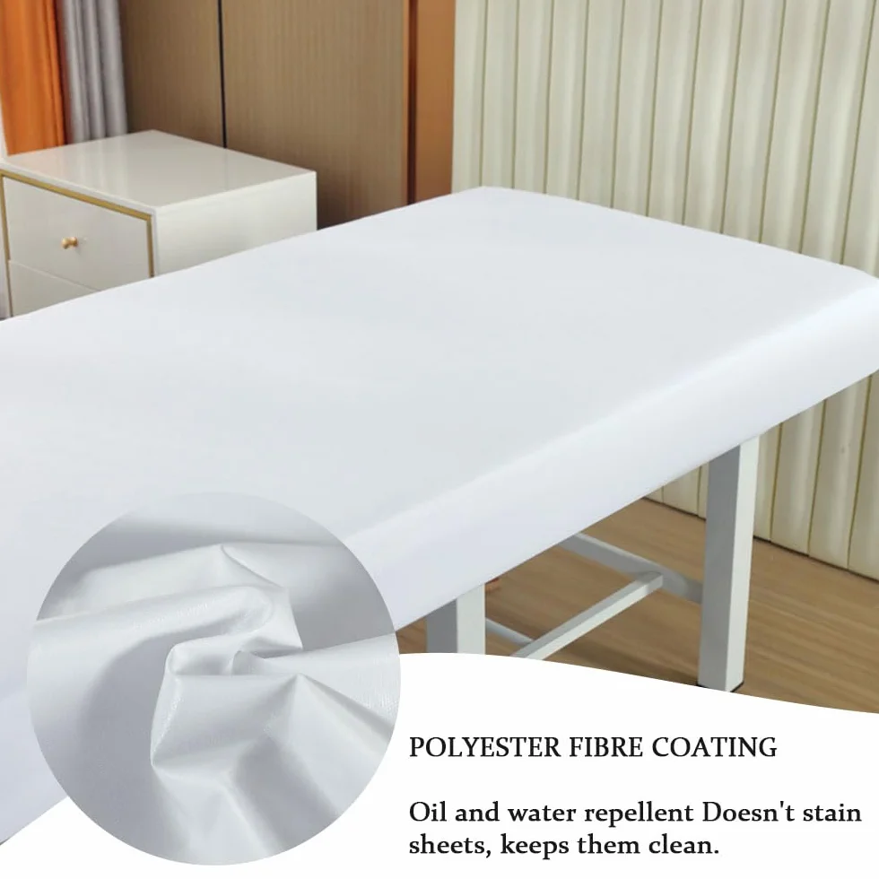 Morbuy Lenzuolo Impermeabile per Lettino da Massaggio Spa 180x60cm Verde