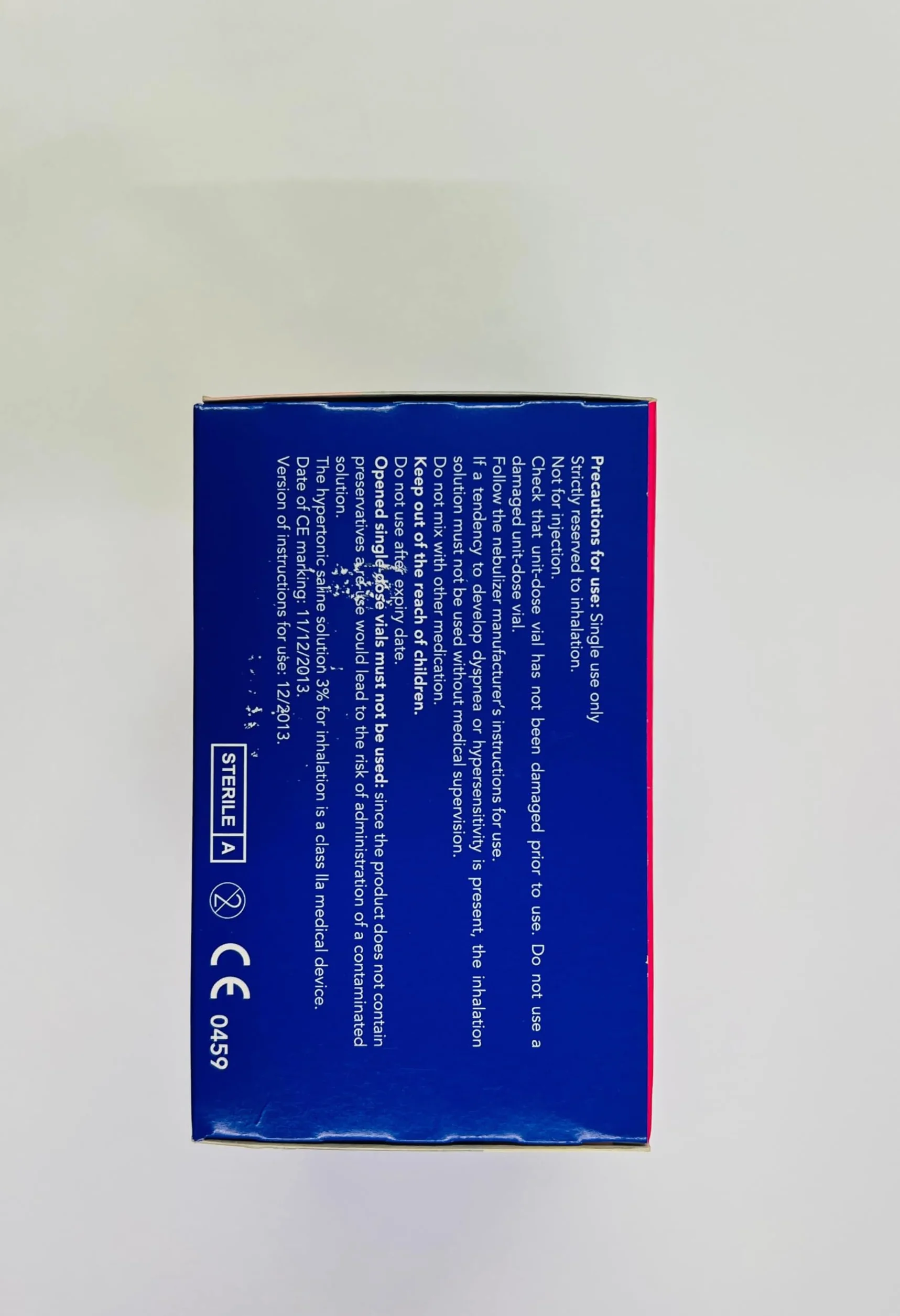 KNOXZY Soluzione ipertonica per inalazione salina 3% 30 flaconcini monodose da 4 ml