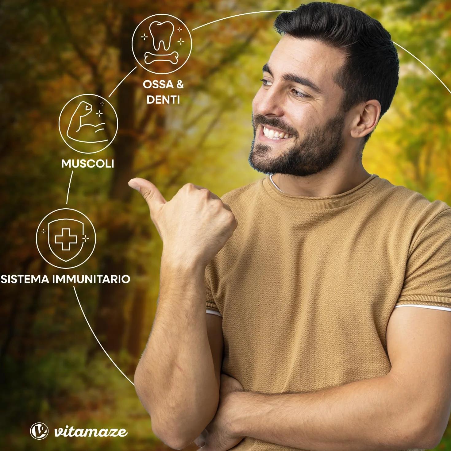 Vitamina D3 + K2 Gocce, 1000 UI ad Alta Dose, Vegetariano & Liquido (99,7+% All-Trans MK-7), 50 ml (1700 Gocce), Elevata Biodisponibilità, Nessun Additivo Inutile, Vitamaze