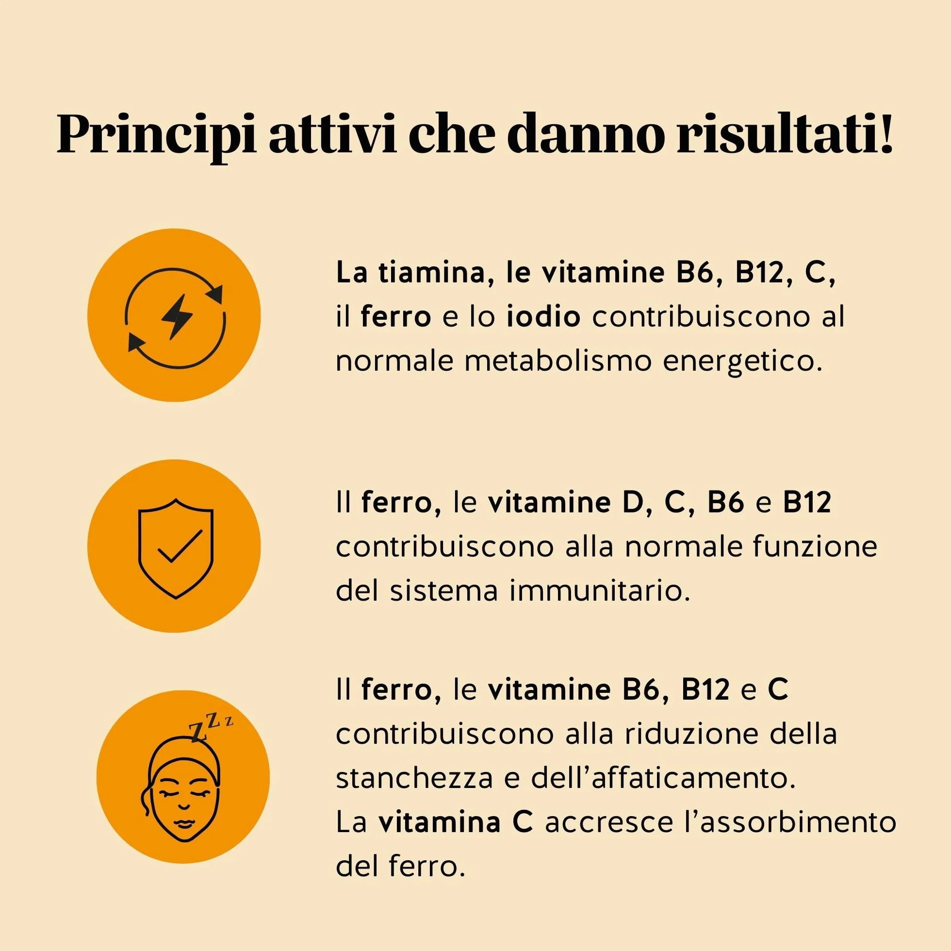 Queen of Iron Power Complex – Integratore Ferro – Difese Immunitarie Gummies – Altamente dosate con Vitamina B12, B1, B6, C, D, Iodio – 30 pezzi (1 mese) – Senza zucchero, Vegane – Bears with Benefits